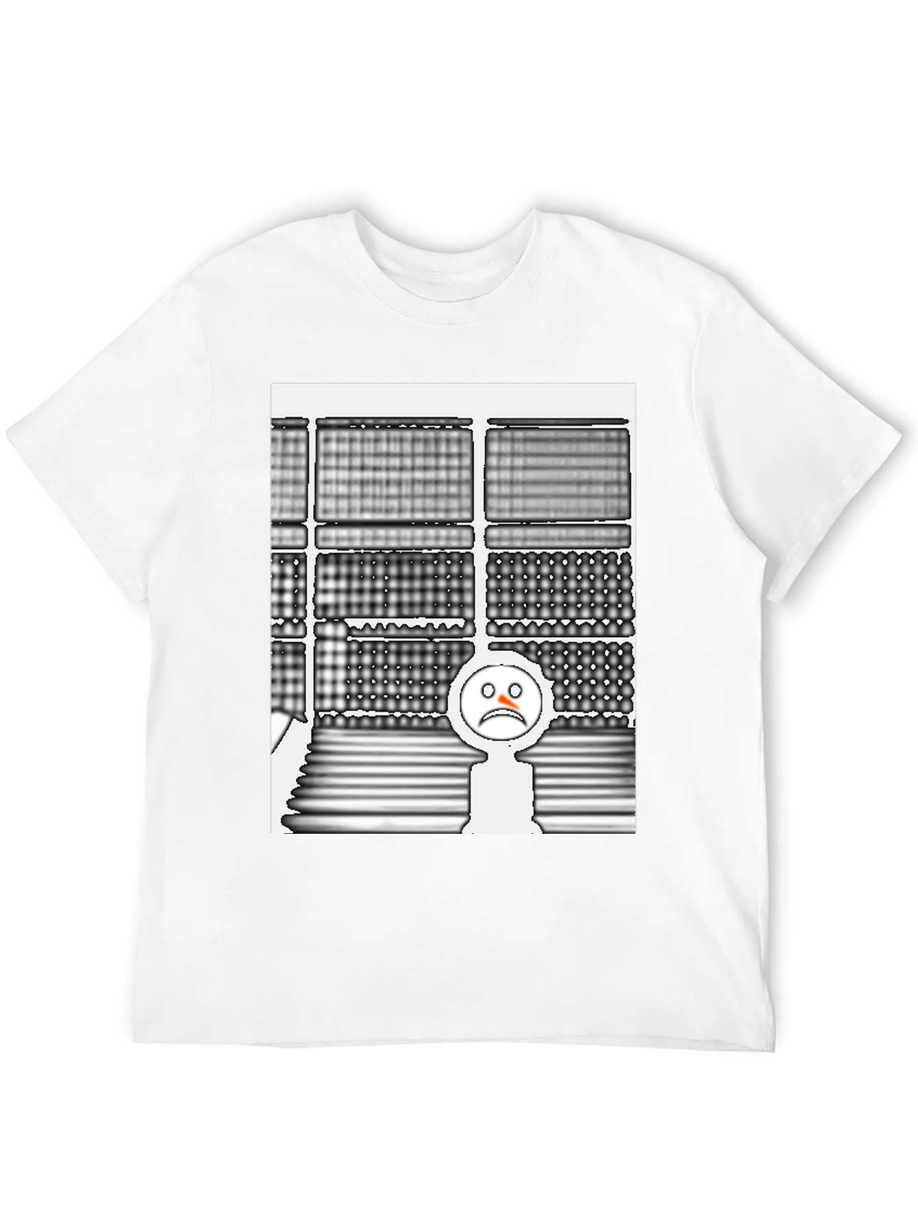 Abstract Patterned T-Shirt