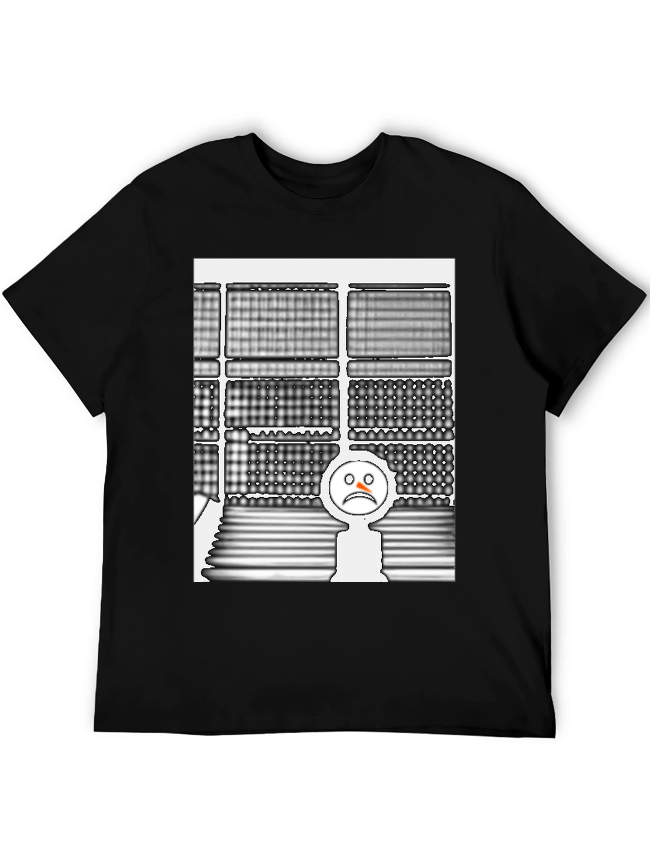 Abstract Patterned T-Shirt