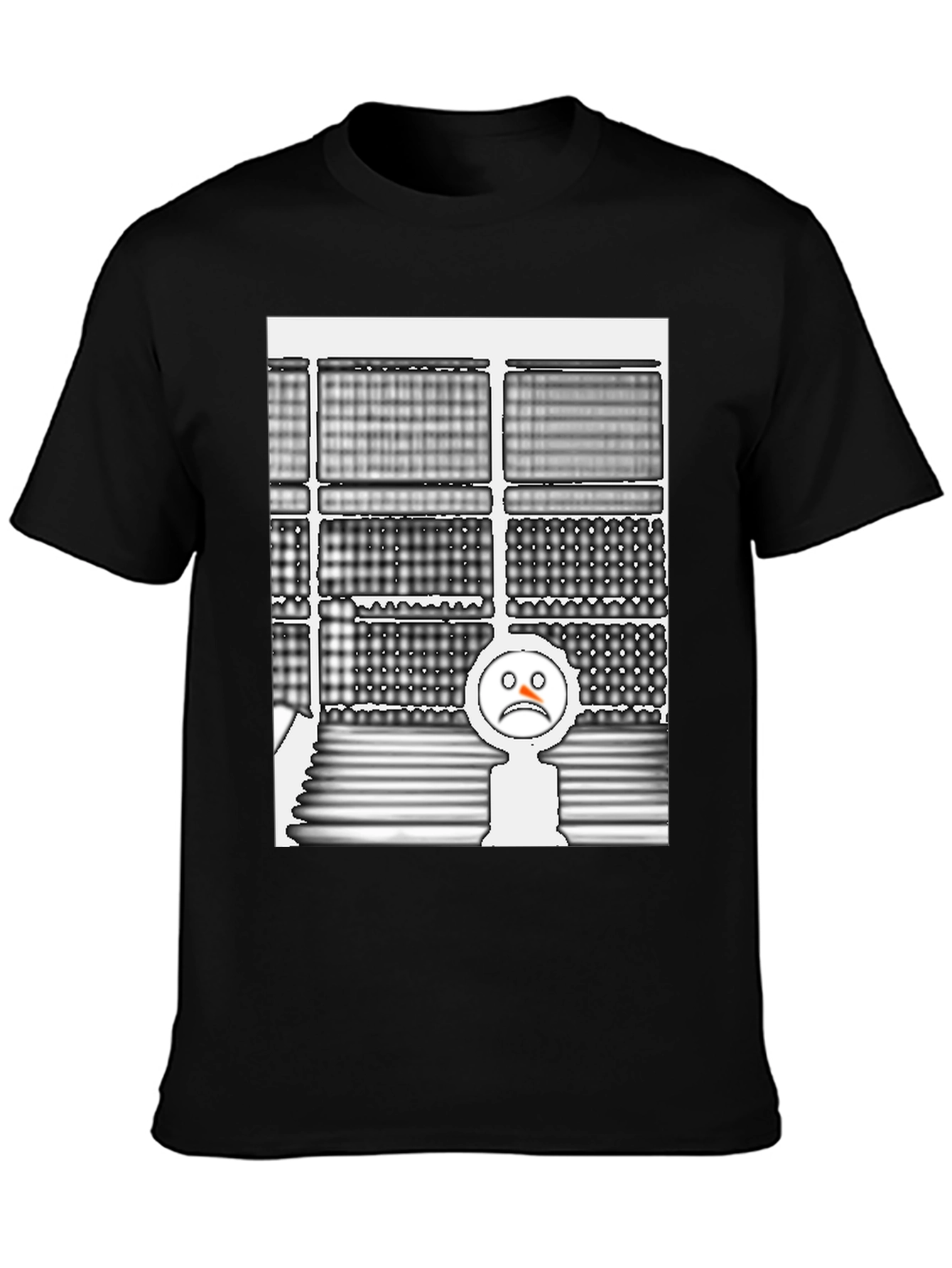 Abstract Patterned T-Shirt