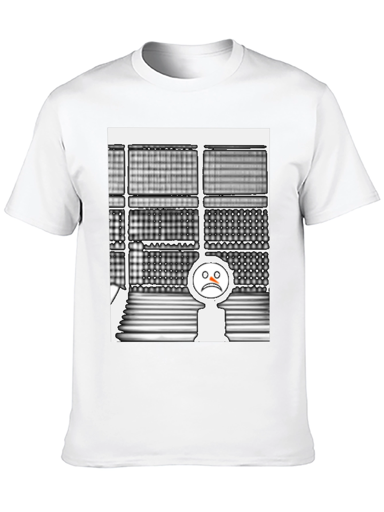 Abstract Patterned T-Shirt