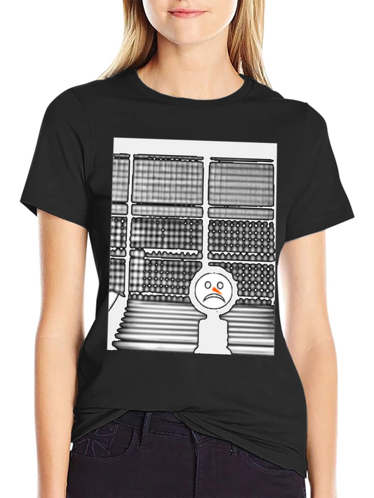 Abstract Patterned T-Shirt