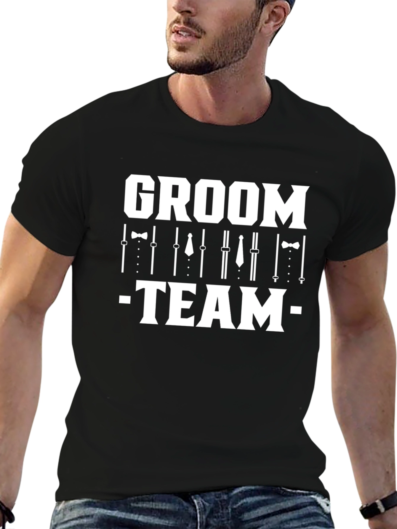 Groom Team Graphic Tee - Wedding Crew Apparel
