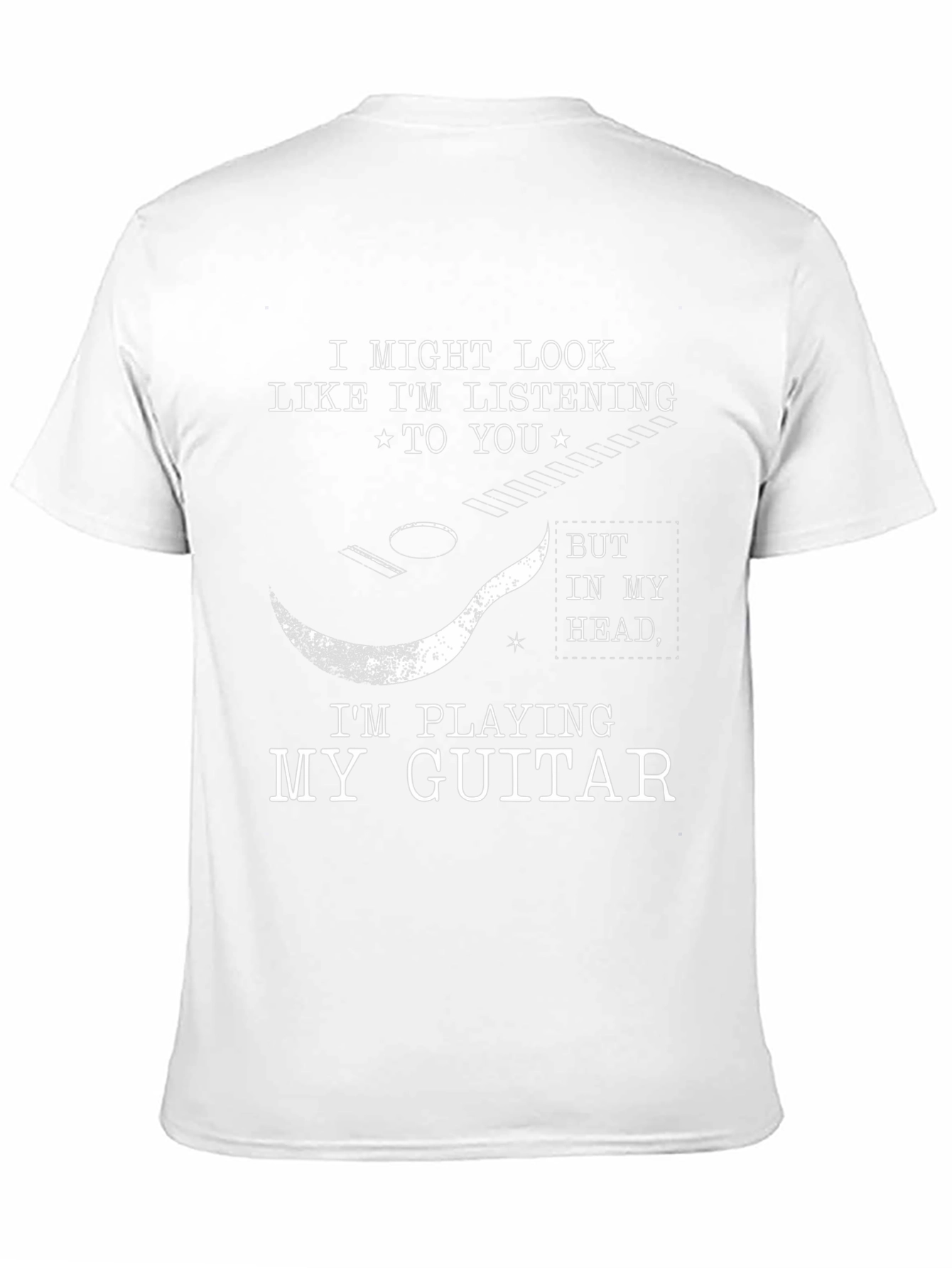 Guitar Player T-Shirt - Always in My Head!