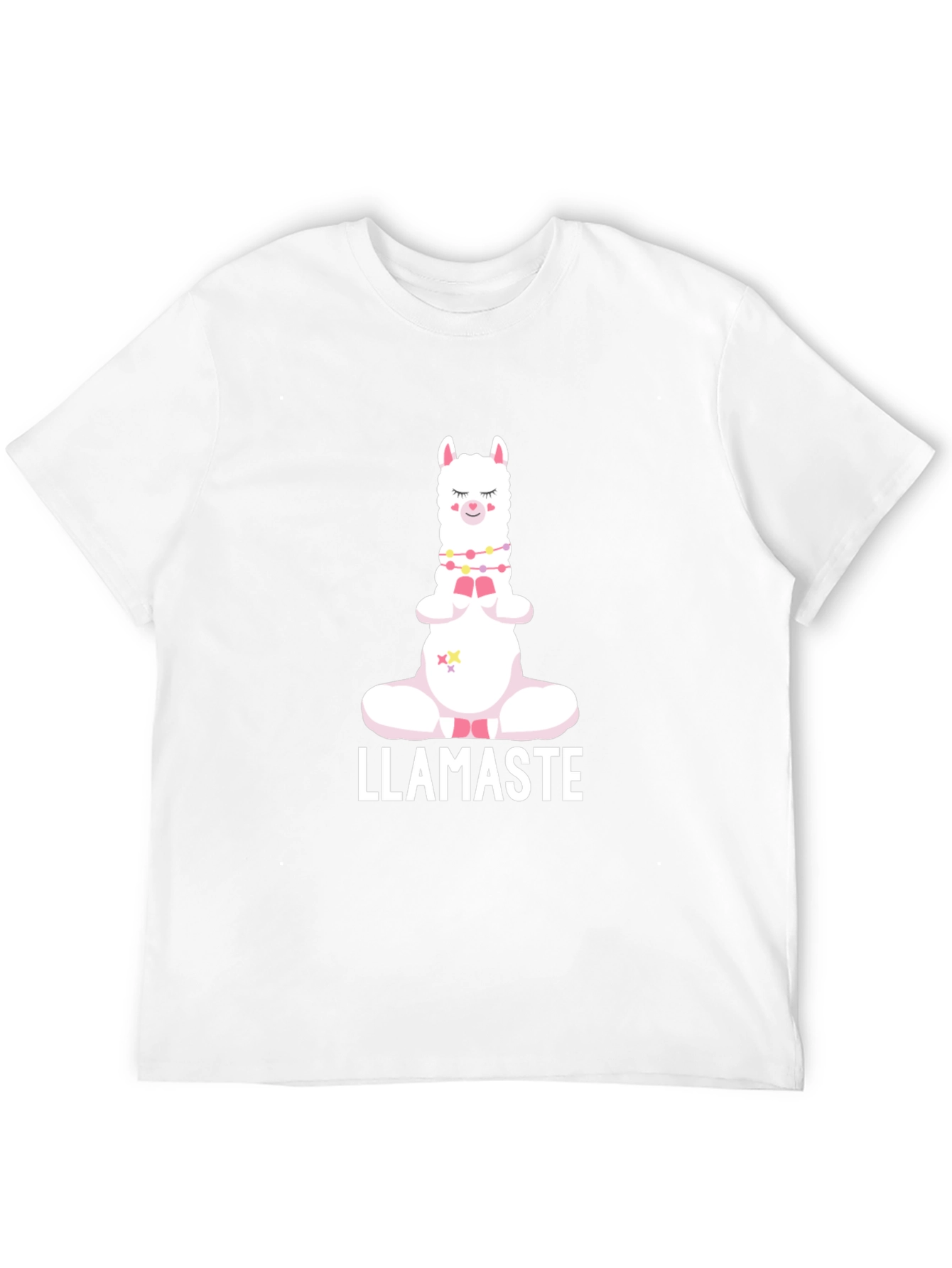 Llamaste Yoga T-Shirt - Meditating Llama Tee