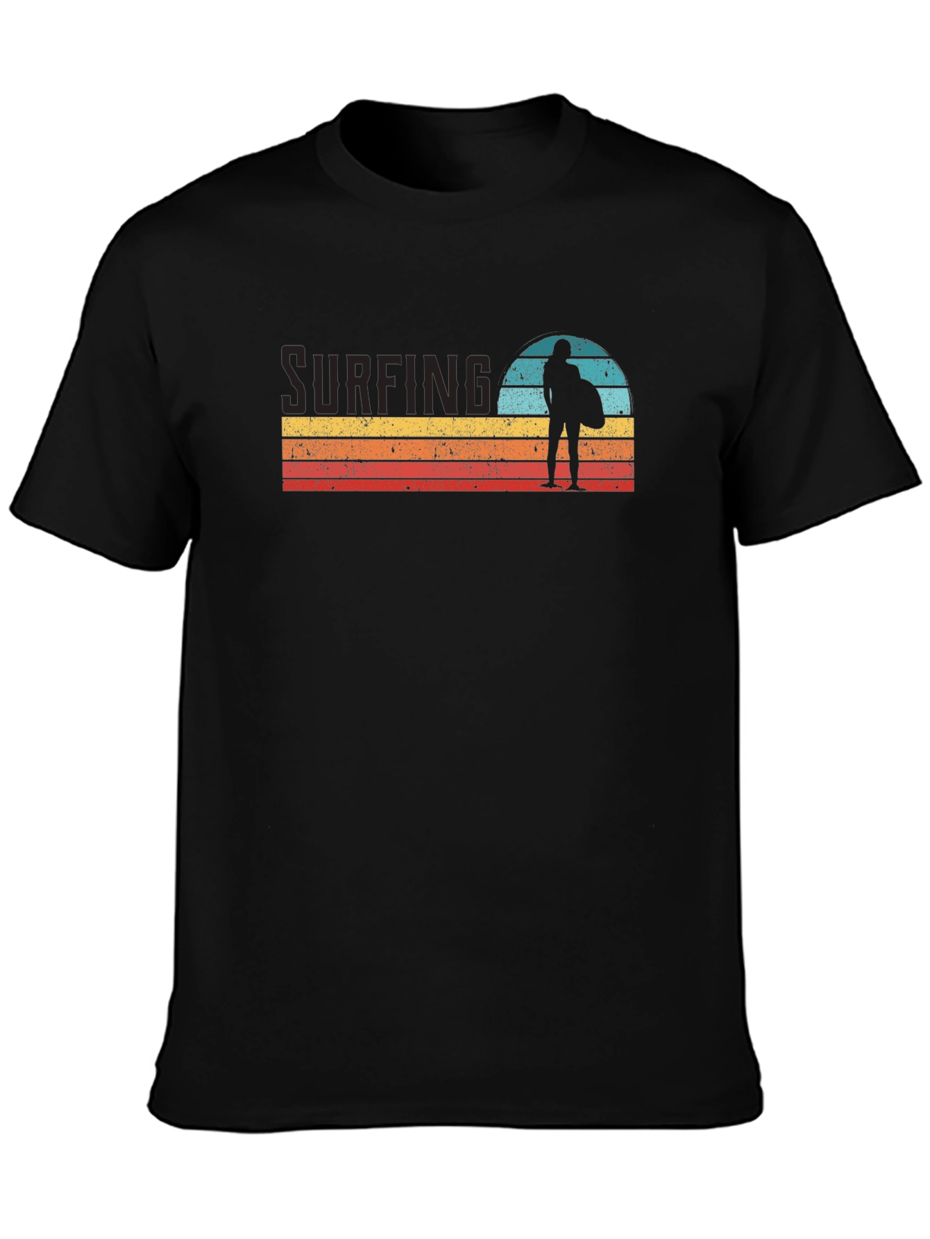 Retro Surfing Graphic Tee