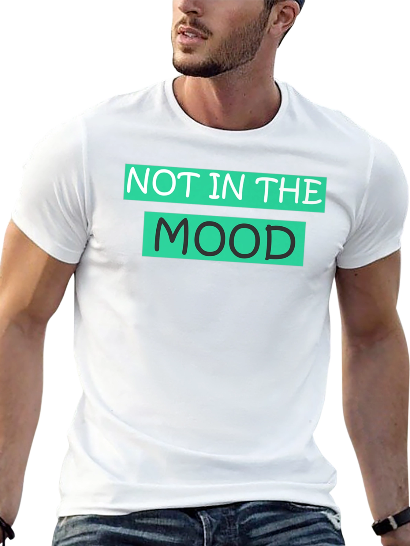 Not in the Mood Graphic T-Shirt