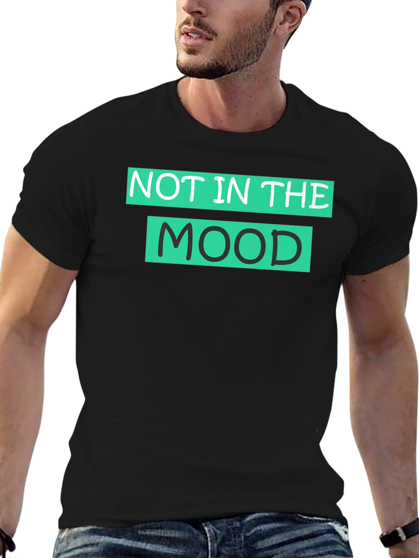 Not in the Mood Graphic T-Shirt