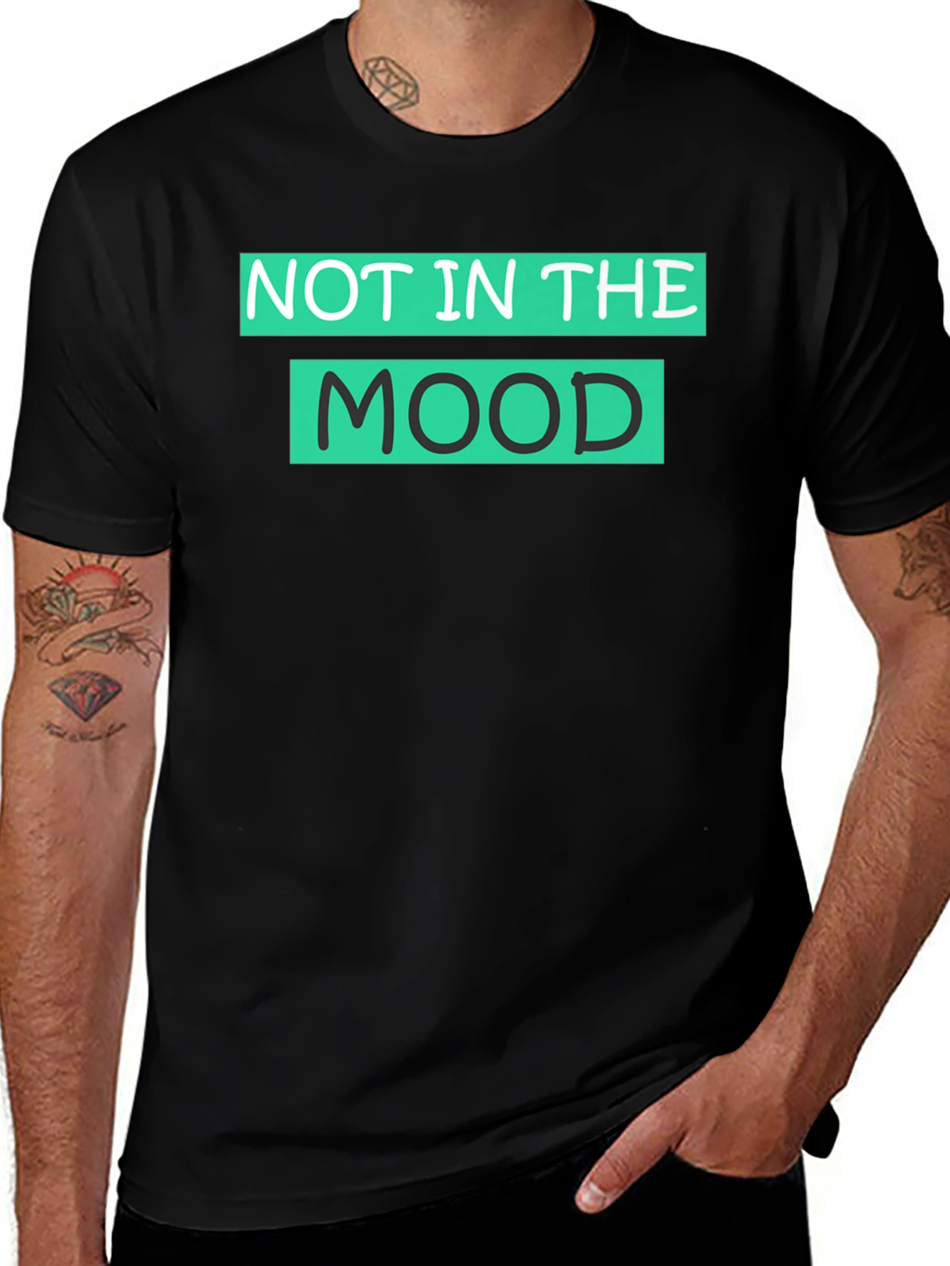 Not in the Mood Graphic T-Shirt