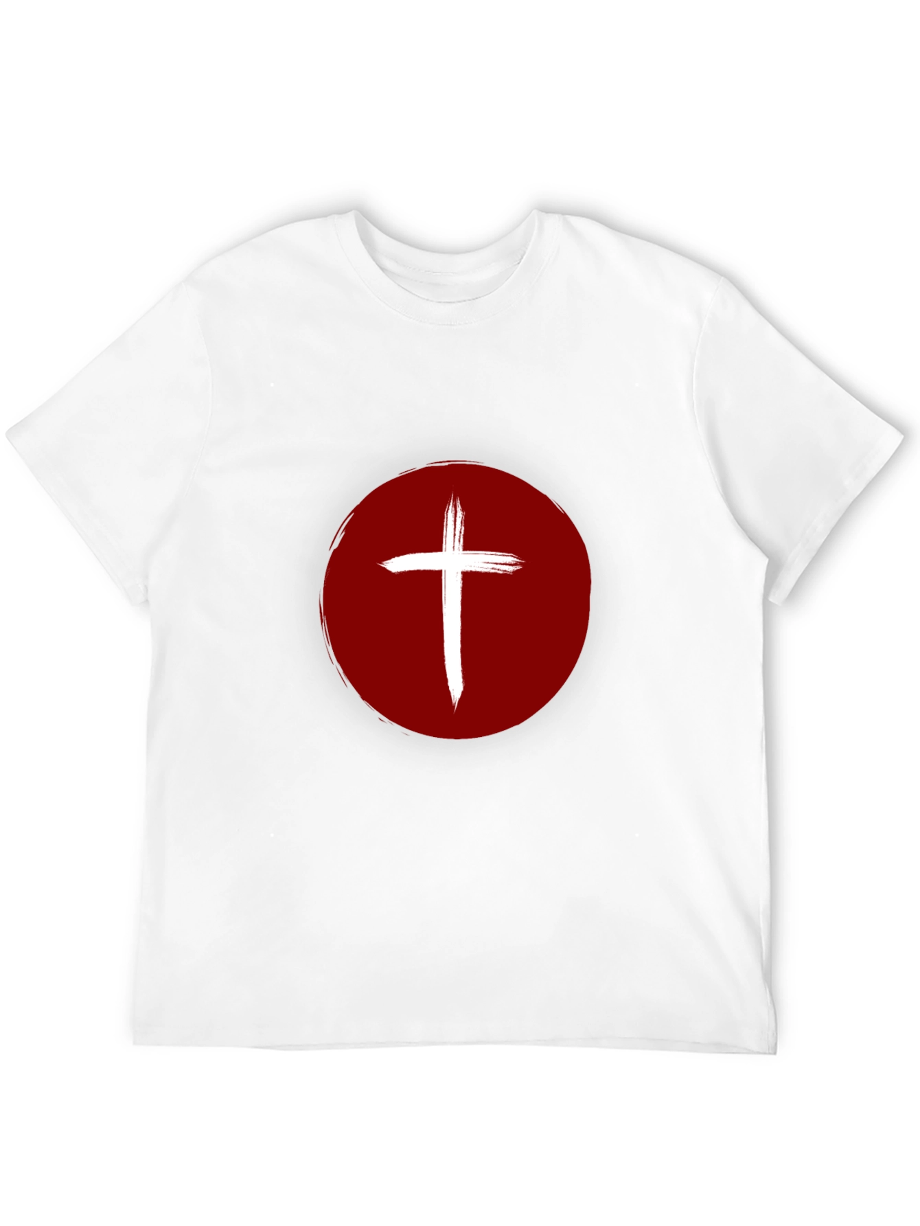 Cross Graphic Tee - Bold Religious Design