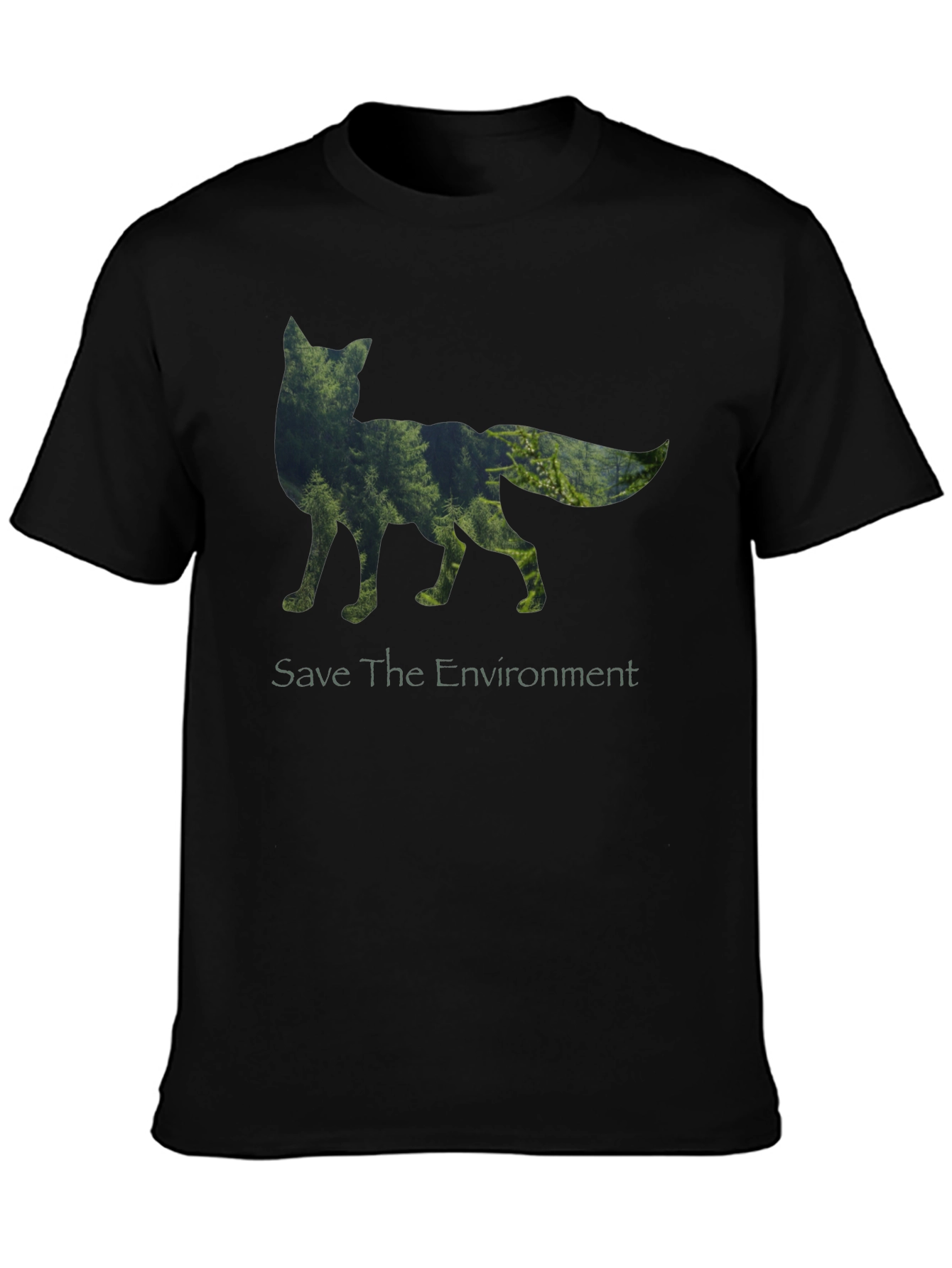 Save The Environment Fox Graphic Tee
