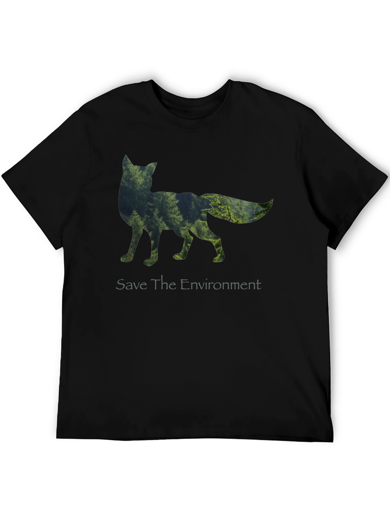 Save The Environment Fox Graphic Tee