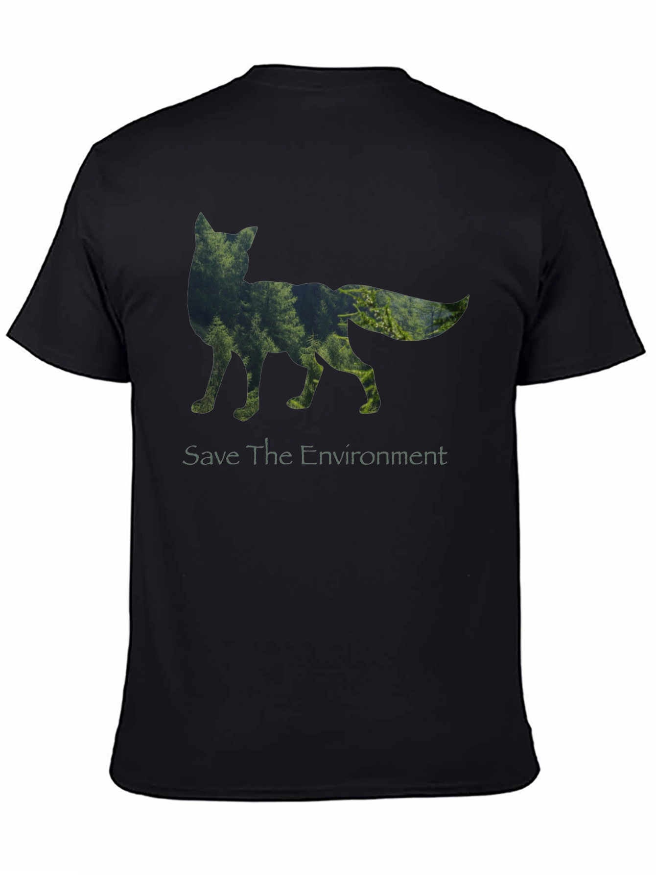Save The Environment Fox Graphic Tee