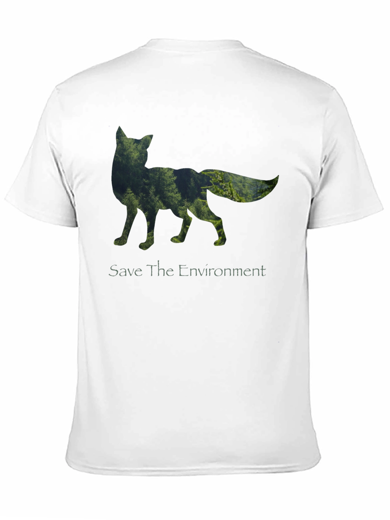 Save The Environment Fox Graphic Tee