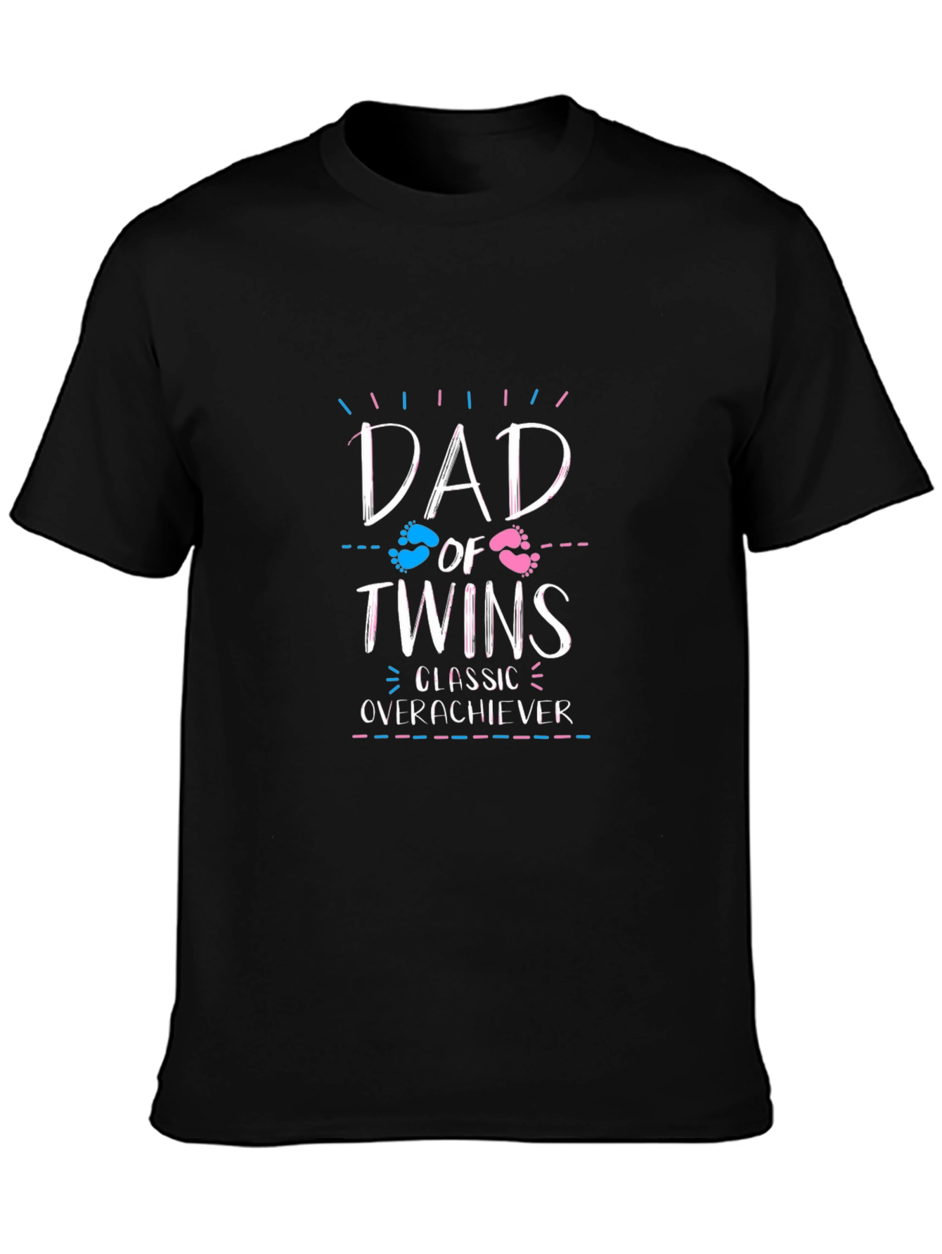 Dad of Twins Graphic T-Shirt
