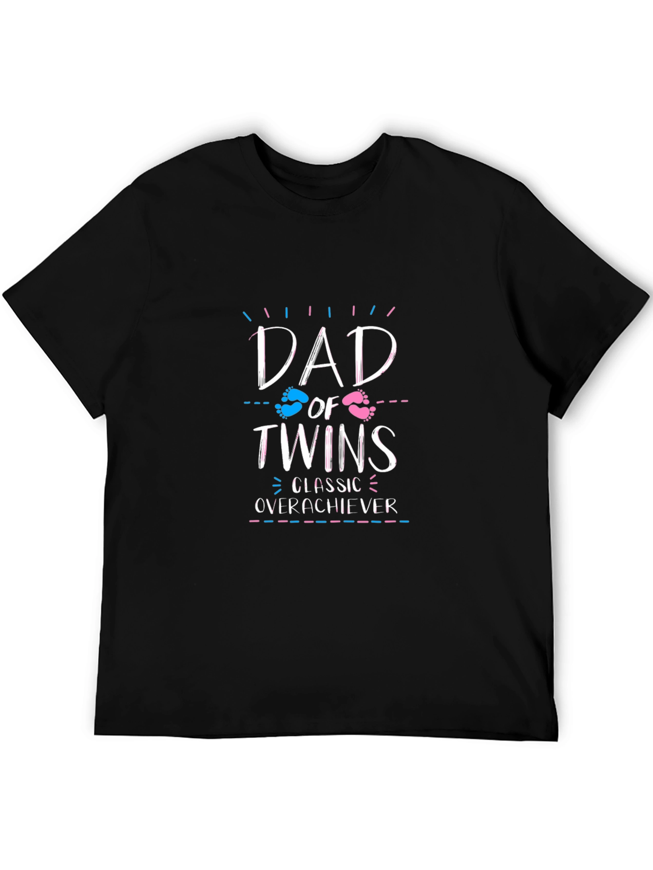 Dad of Twins Graphic T-Shirt