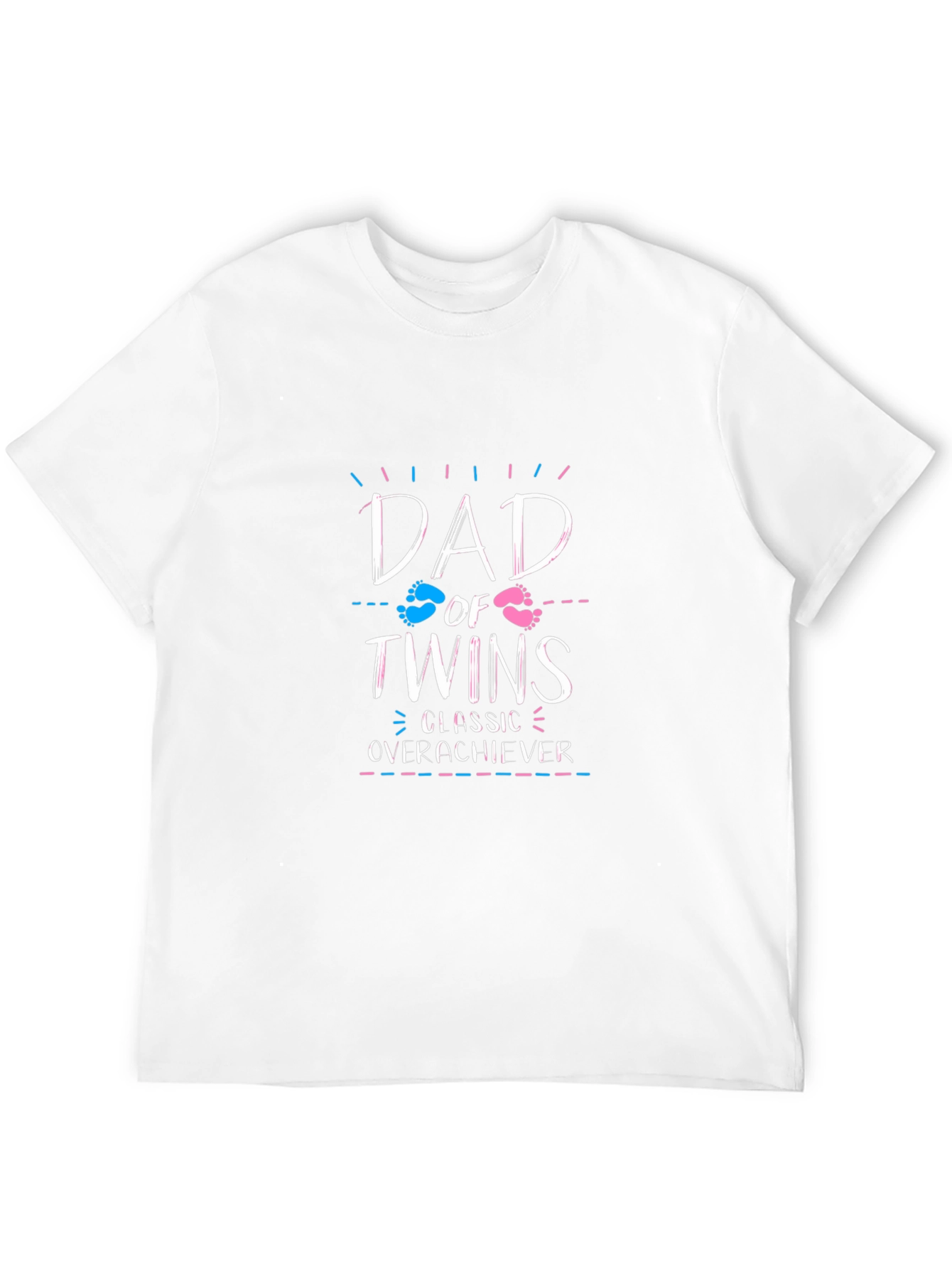 Dad of Twins Graphic T-Shirt