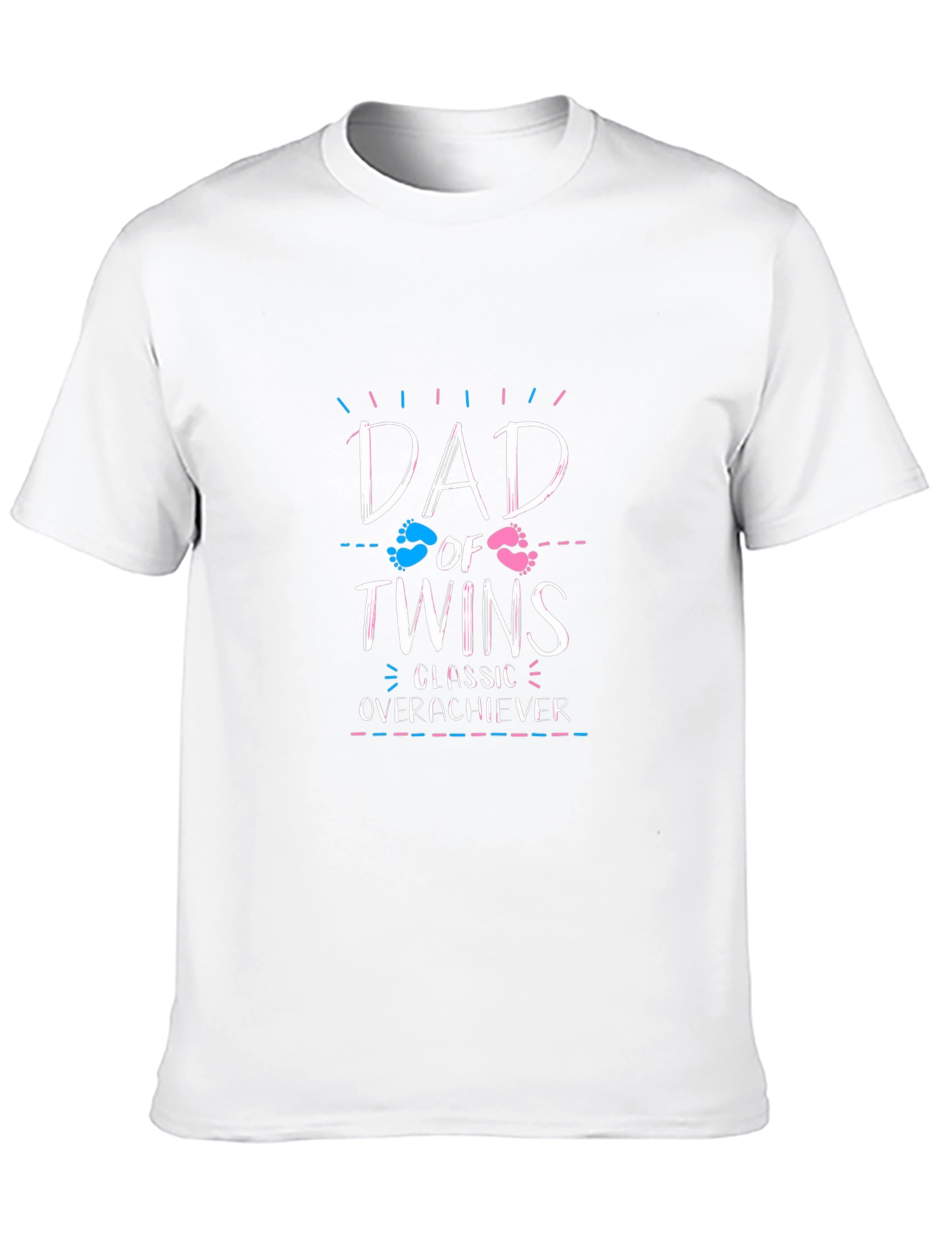 Dad of Twins Graphic T-Shirt