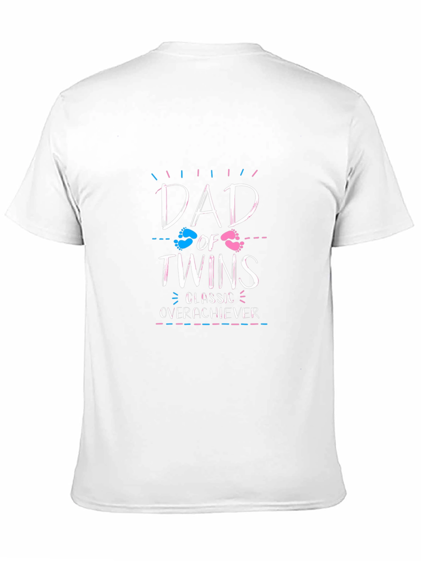 Dad of Twins Graphic T-Shirt