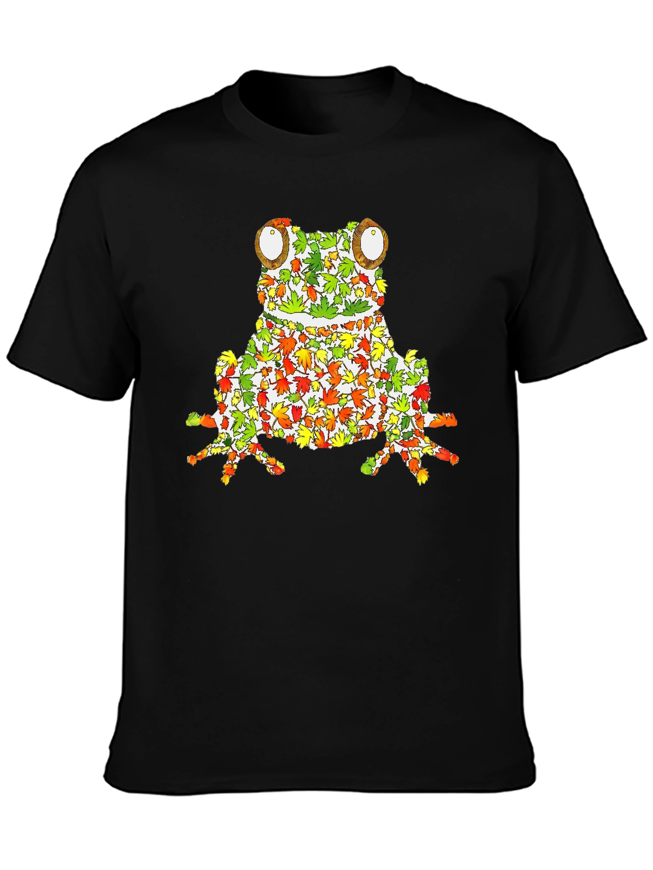 Leaf Frog Graphic Tee - Unique Nature Inspired Design