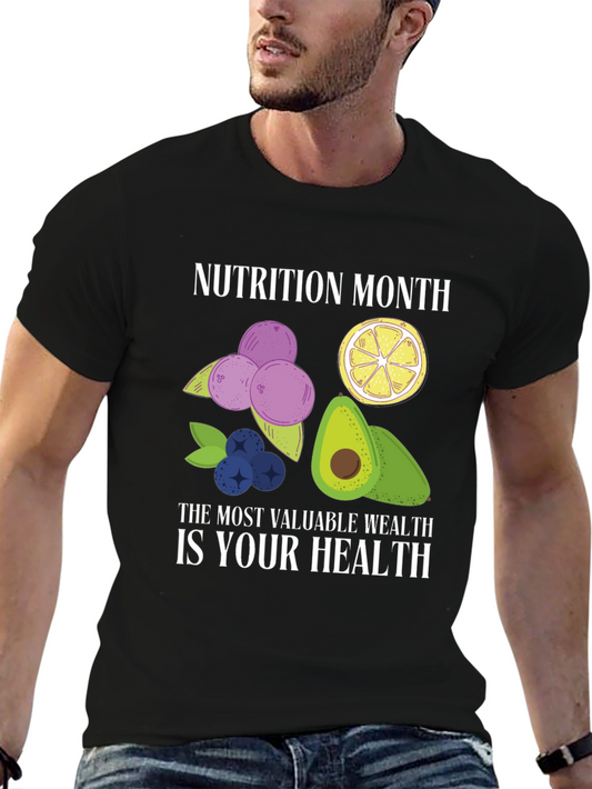 Nutrition Month Health T-Shirt
