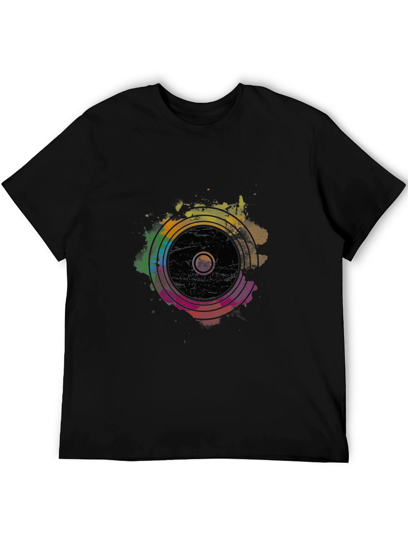 Rainbow Speaker Graphic T-Shirt