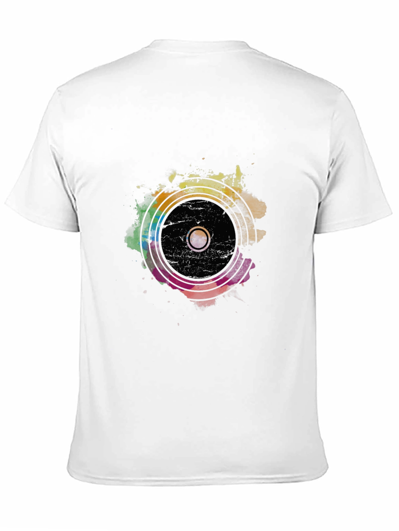 Rainbow Speaker Graphic T-Shirt