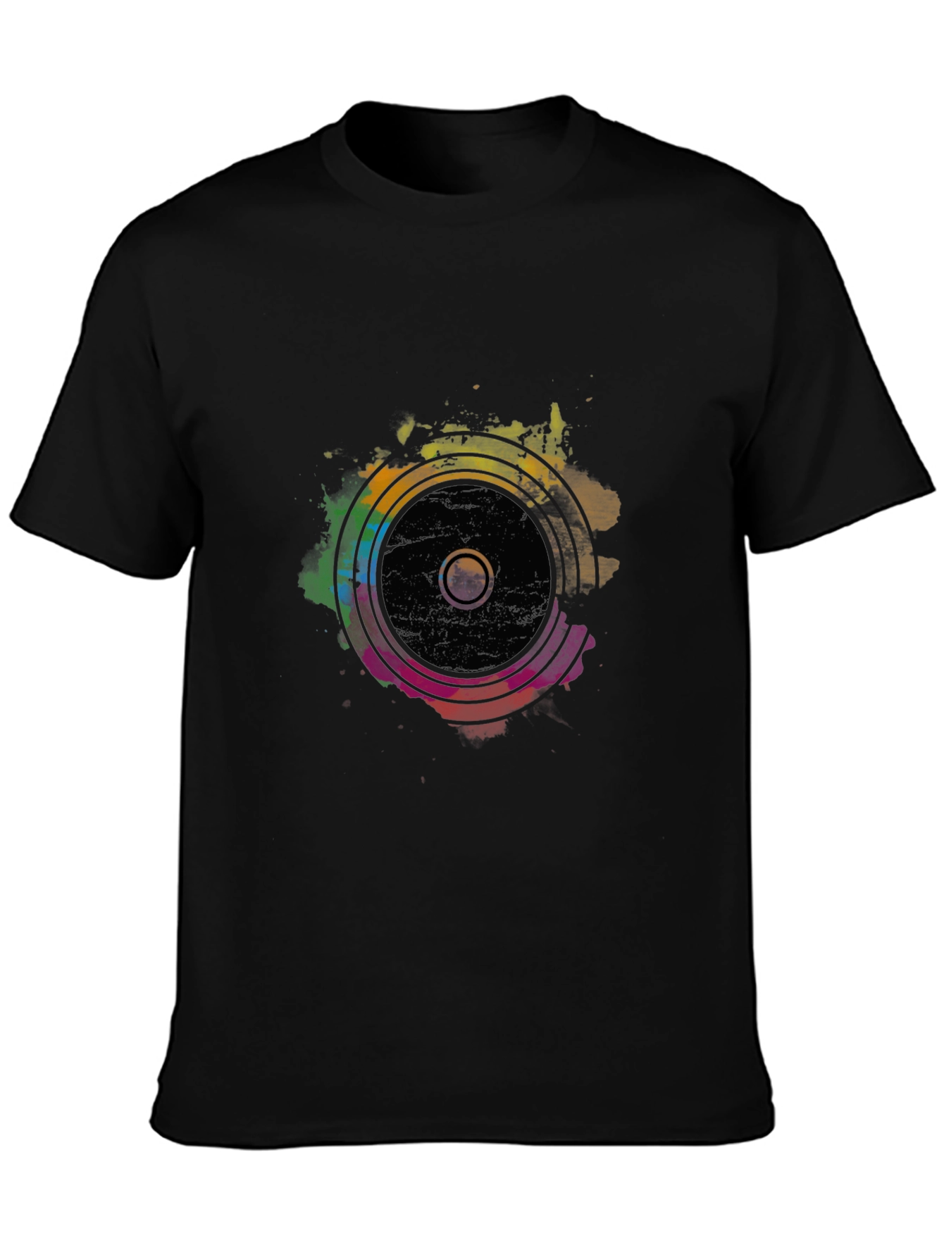 Rainbow Speaker Graphic T-Shirt