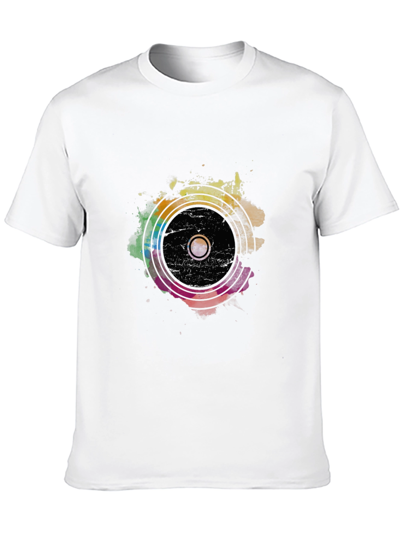 Rainbow Speaker Graphic T-Shirt