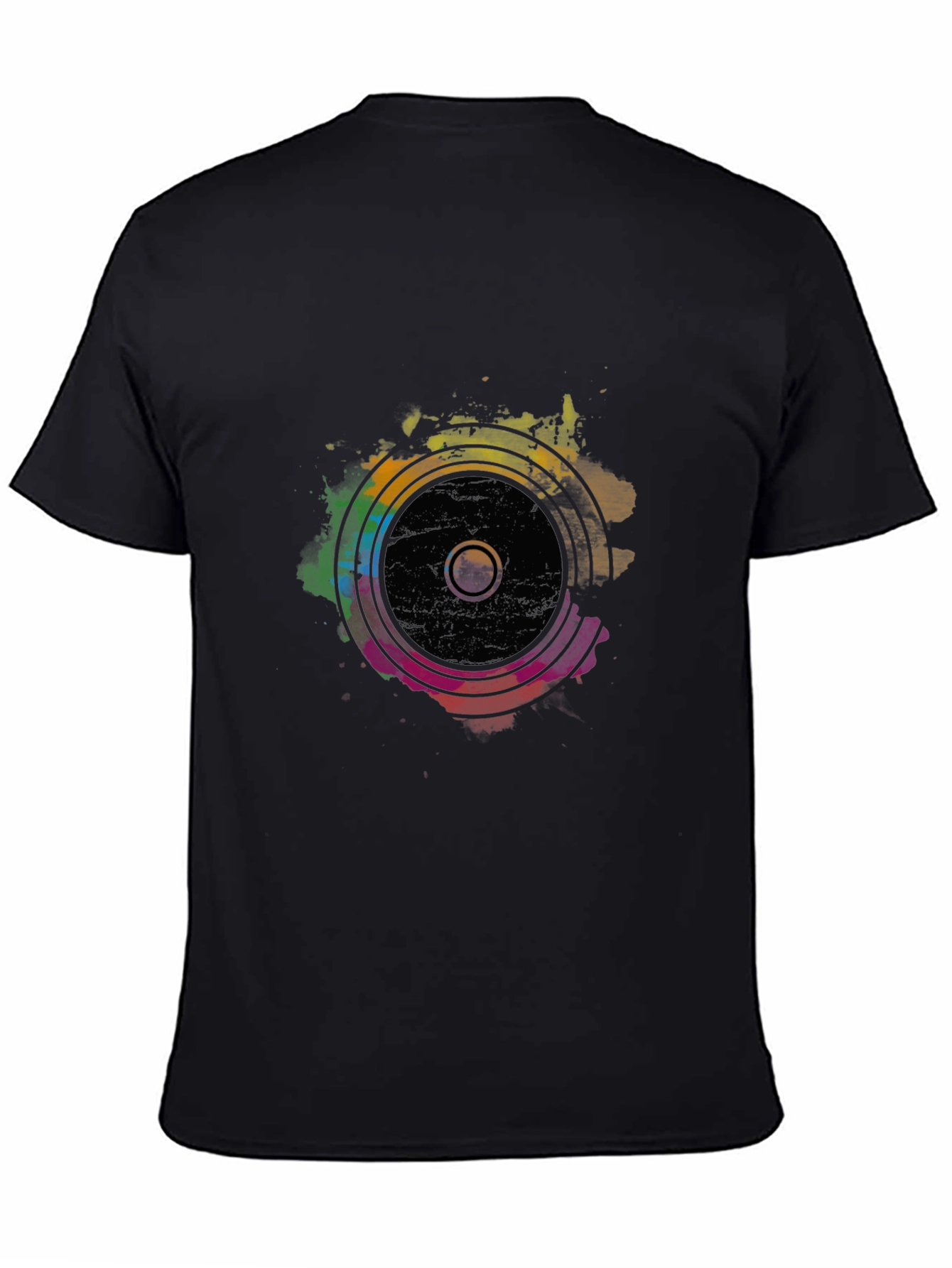 Rainbow Speaker Graphic T-Shirt