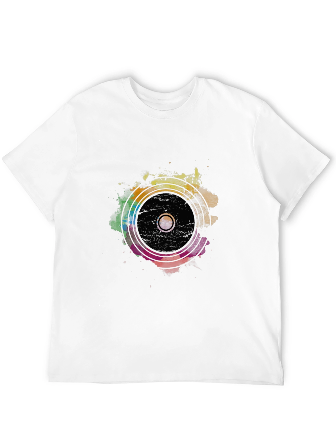 Rainbow Speaker Graphic T-Shirt