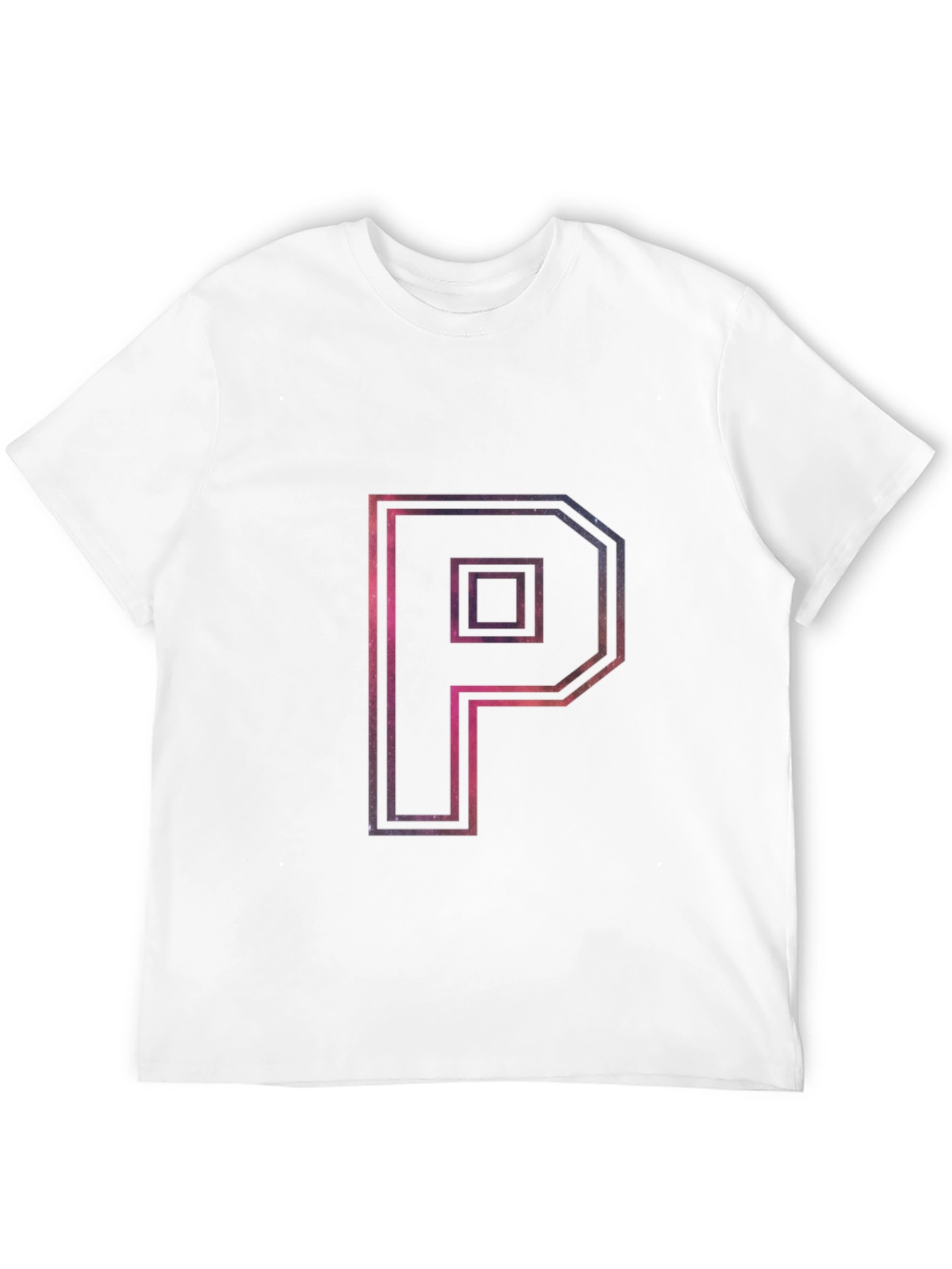 Galaxy P Graphic Tee - Modern Black T-Shirt