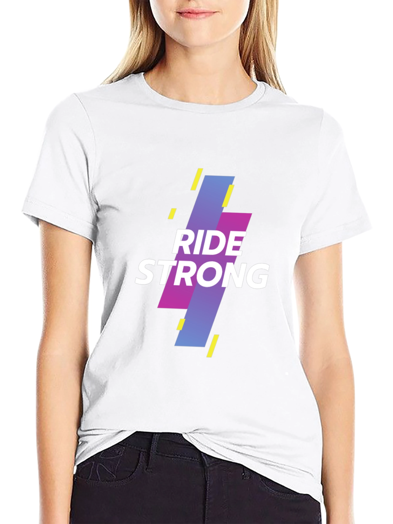 Ride Strong Graphic Tee - Black