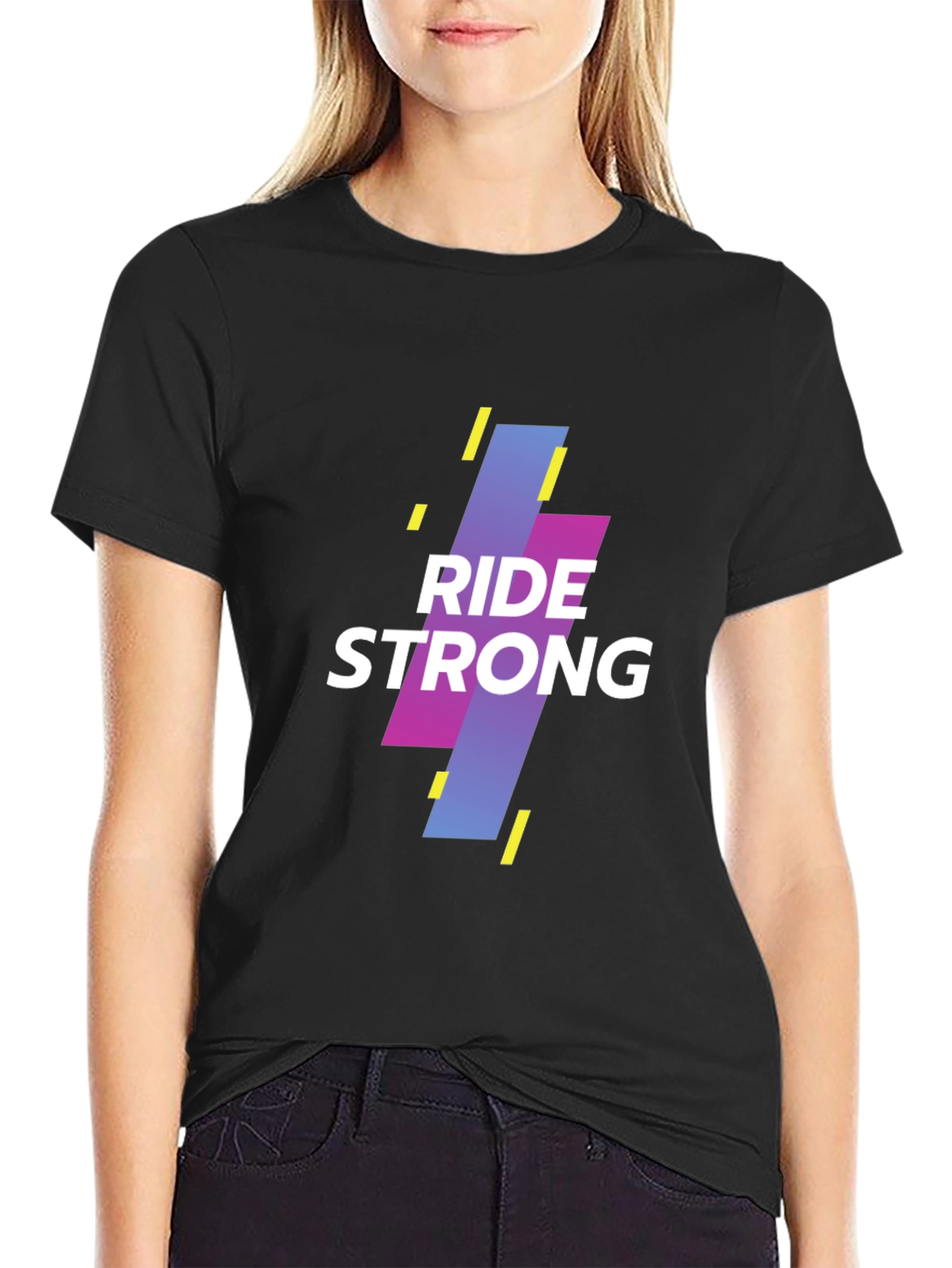 Ride Strong Graphic Tee - Black