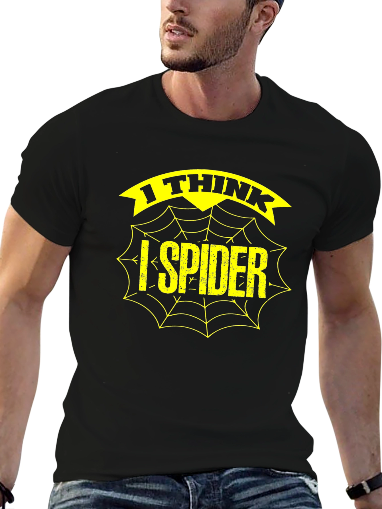 I Think I Spider Funny Graphic T-Shirt