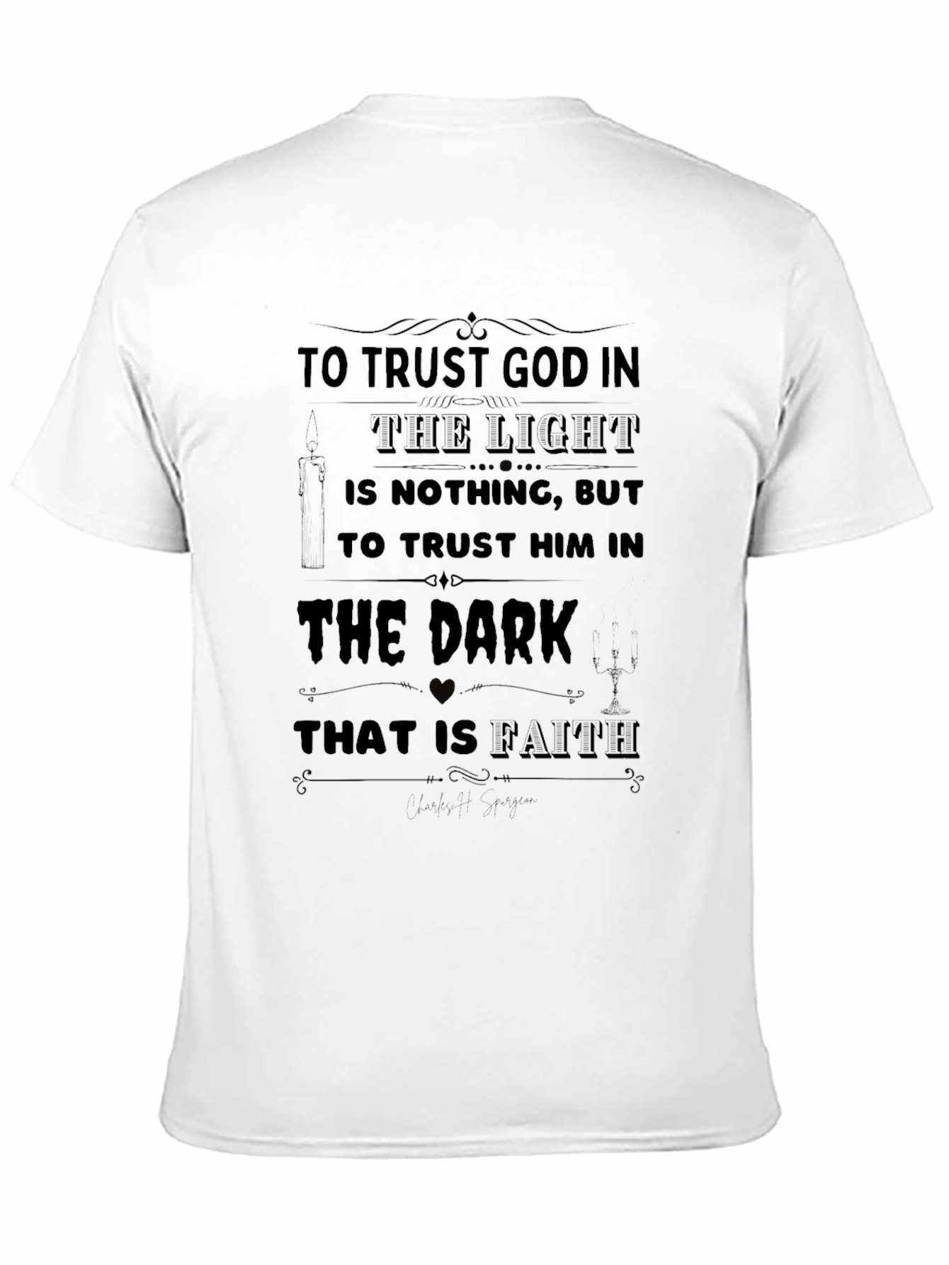 Faith Graphic T-Shirt - Trust God Design