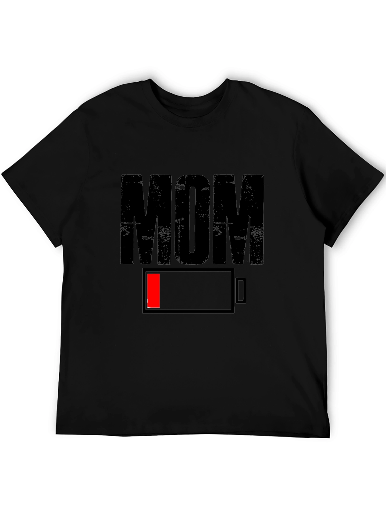 Mom Low Battery Funny T-Shirt