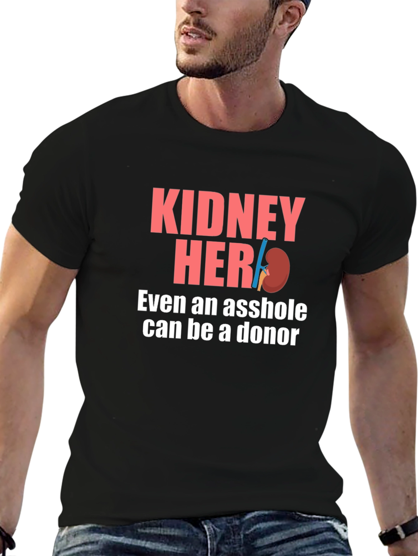 Kidney Hero Organ Donor Awareness T-Shirt