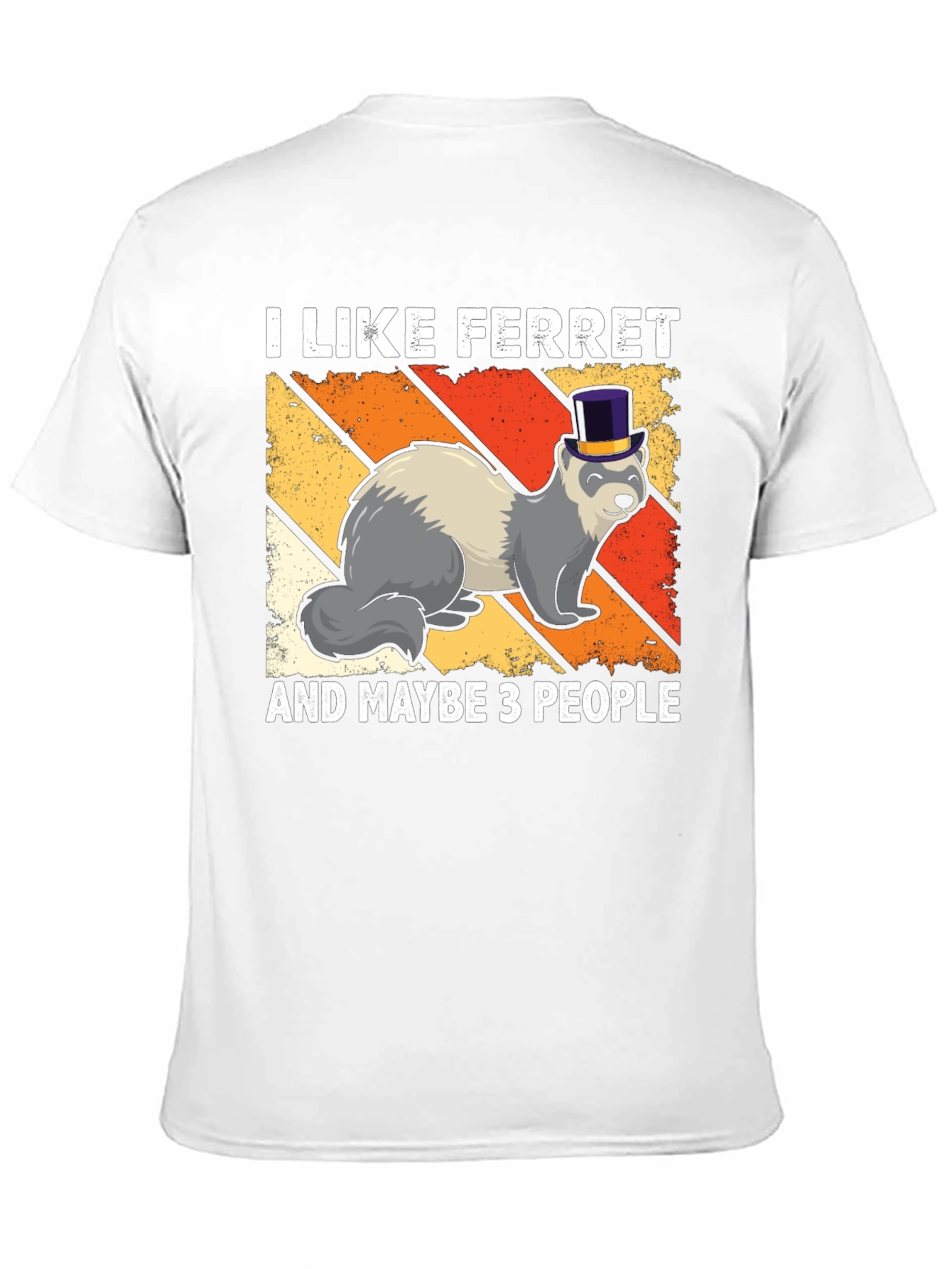 I Like Ferrets T-Shirt Funny Pet Lover Tee