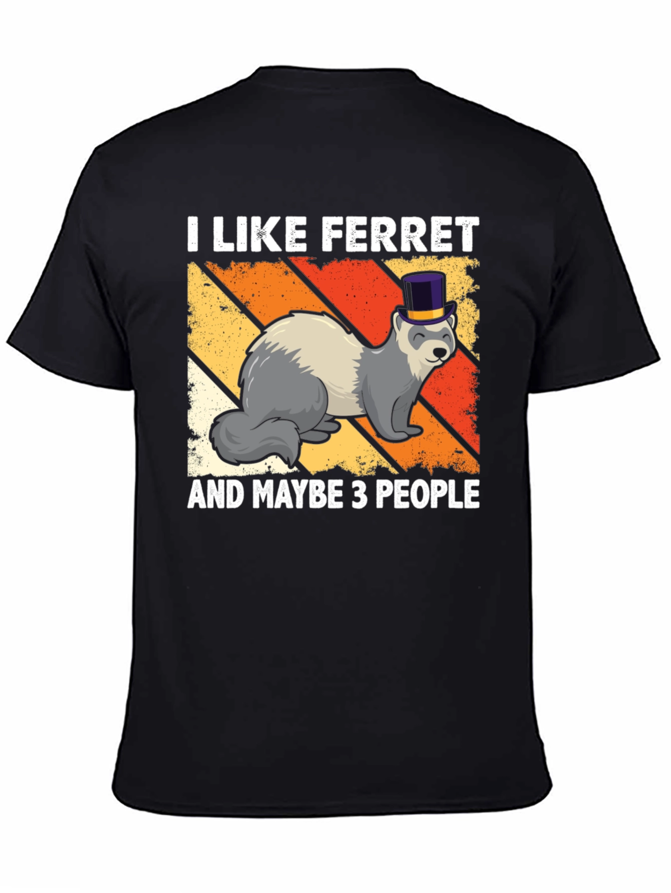 I Like Ferrets T-Shirt Funny Pet Lover Tee