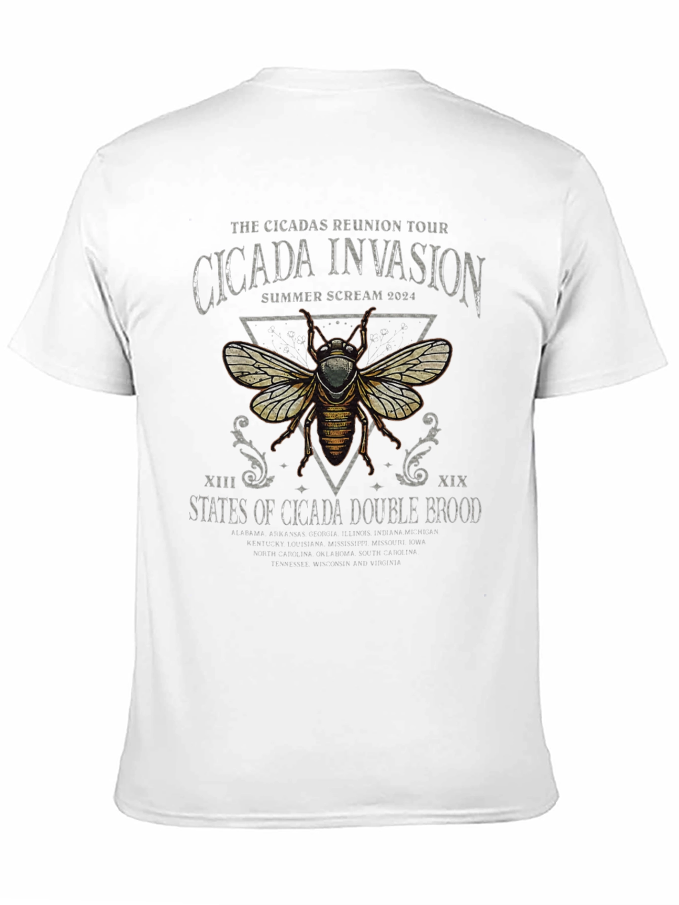 Cicada Invasion 2024 Reunion Tour T-Shirt