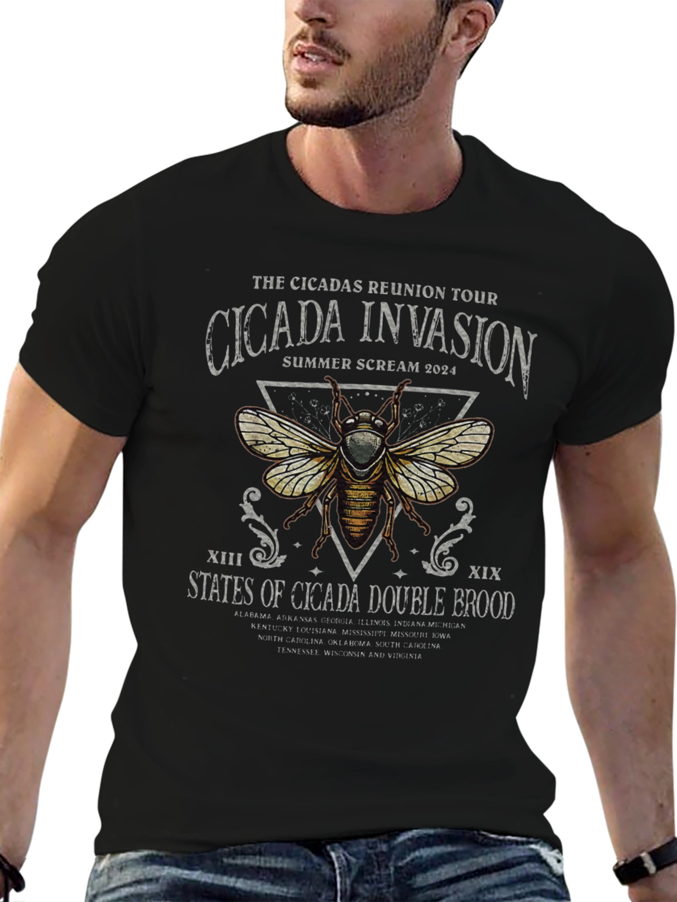 Cicada Invasion 2024 Reunion Tour T-Shirt