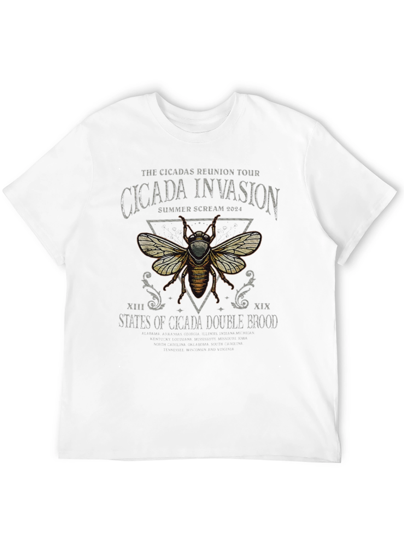 Cicada Invasion 2024 Reunion Tour T-Shirt