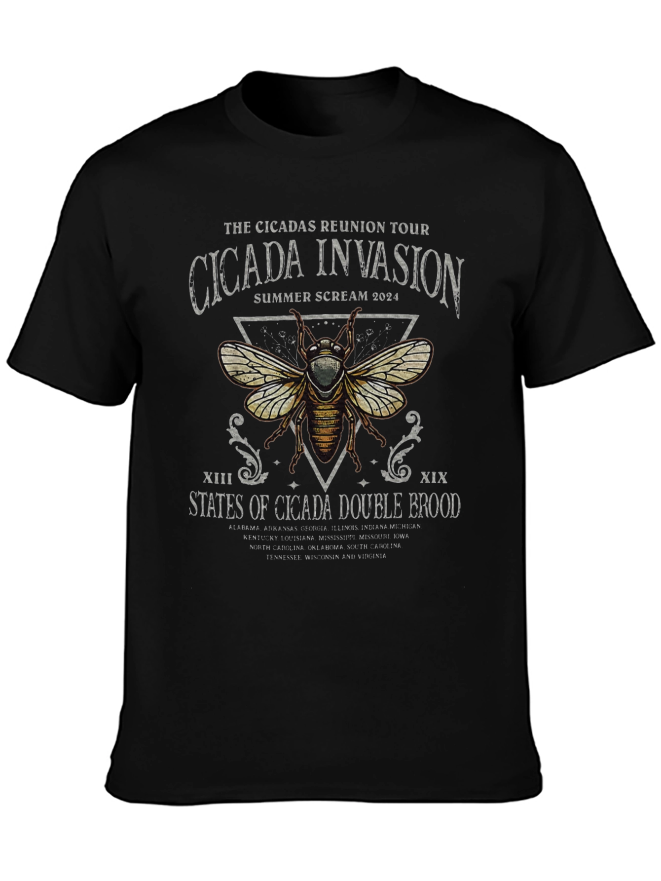 Cicada Invasion 2024 Reunion Tour T-Shirt