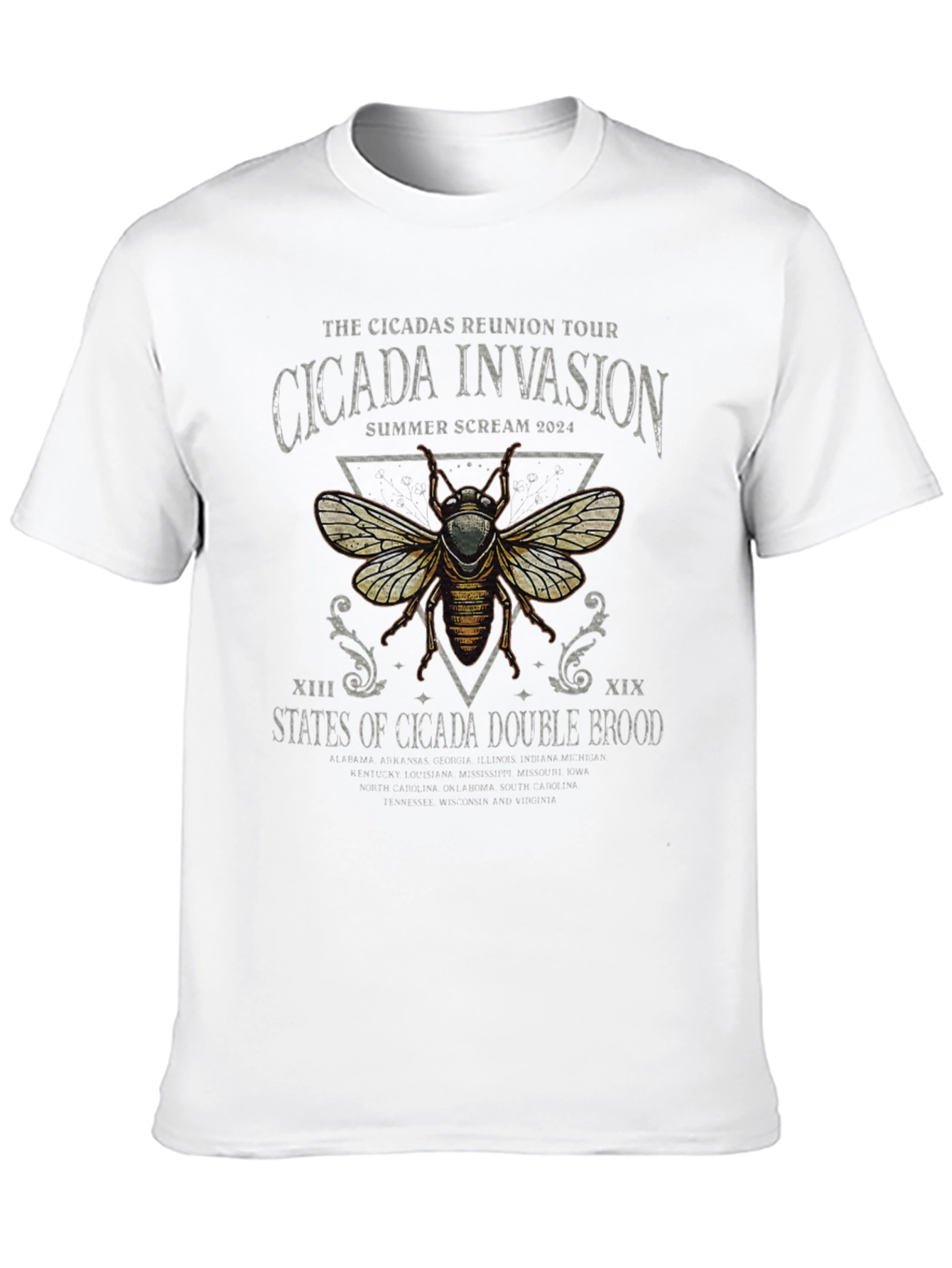Cicada Invasion 2024 Reunion Tour T-Shirt
