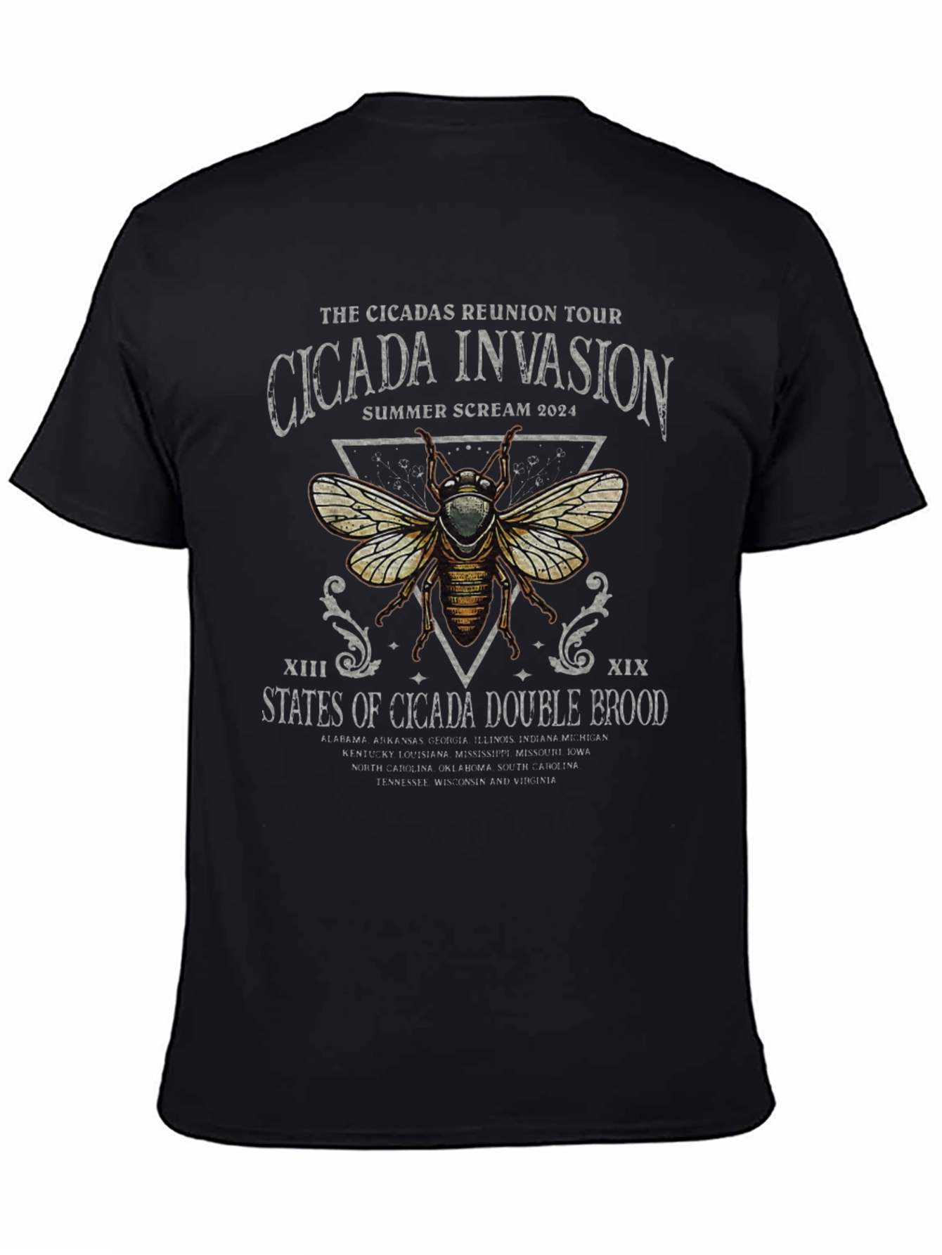 Cicada Invasion 2024 Reunion Tour T-Shirt