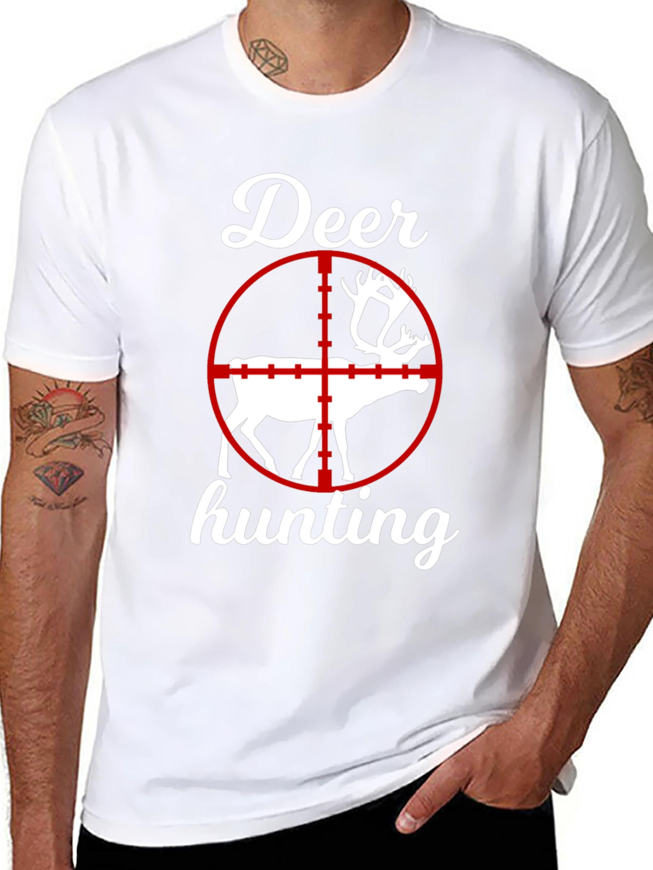 Deer Hunting T-Shirt - Target Design