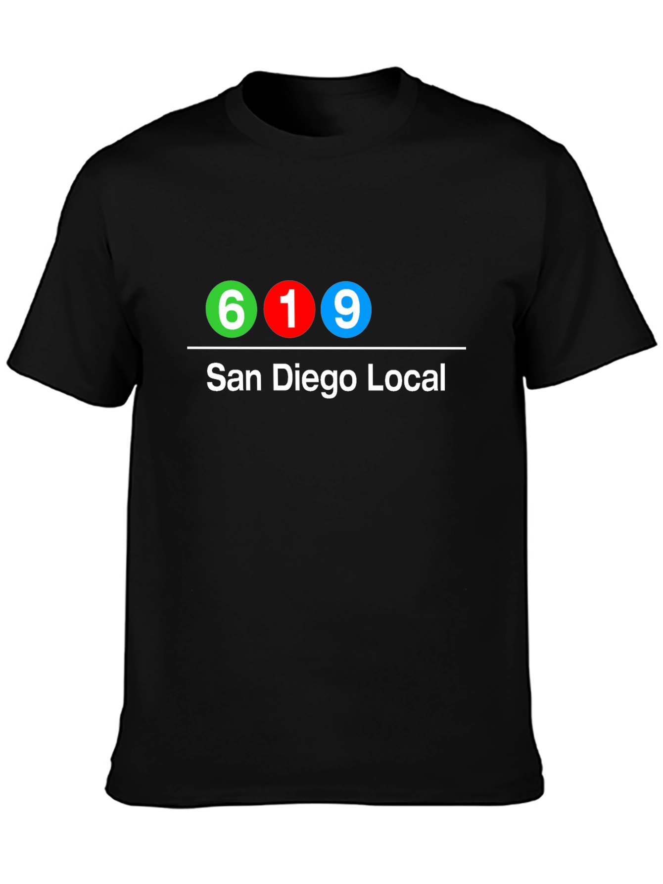San Diego Local T-Shirt - 619 Area Code Pride