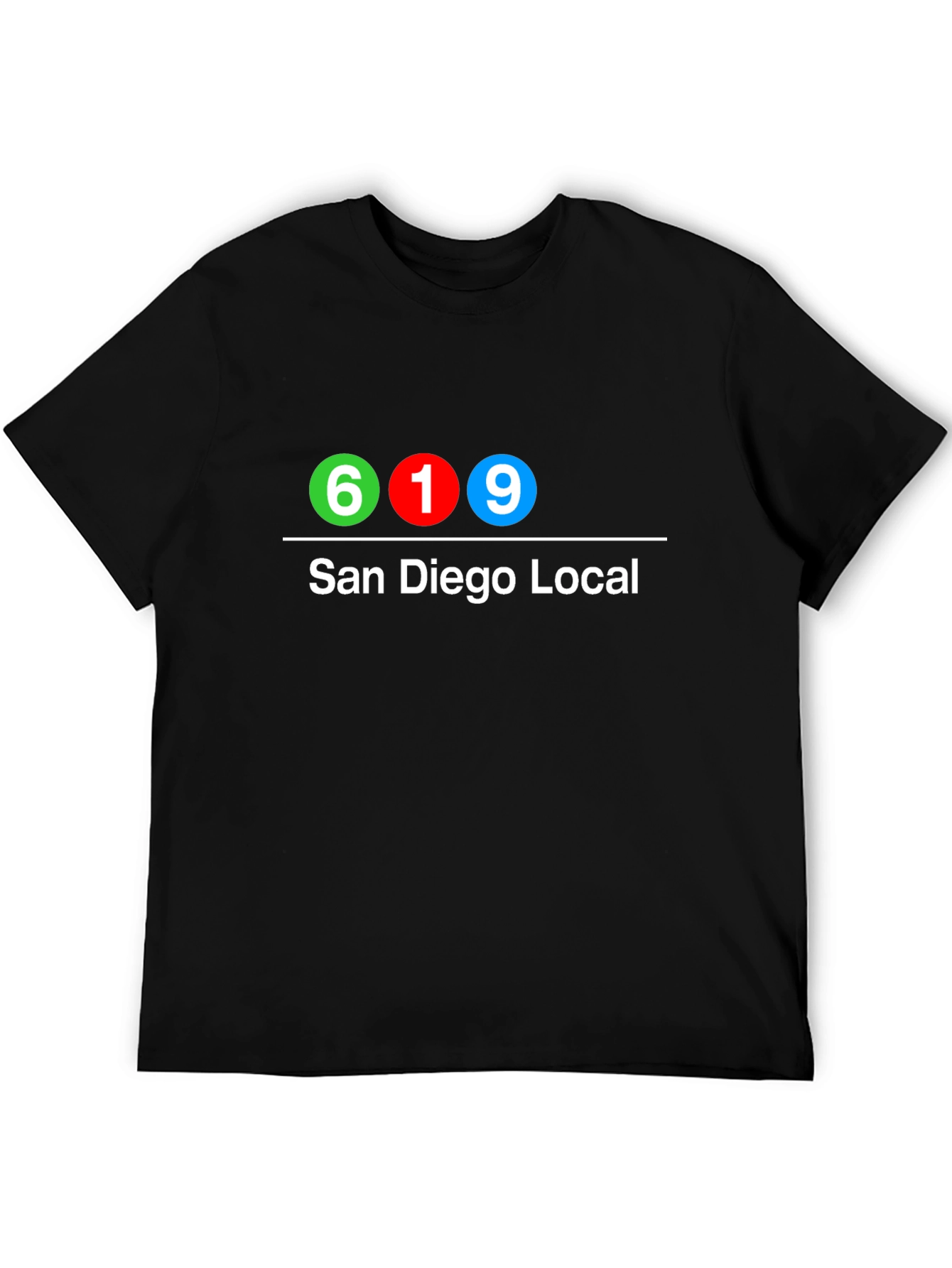 San Diego Local T-Shirt - 619 Area Code Pride