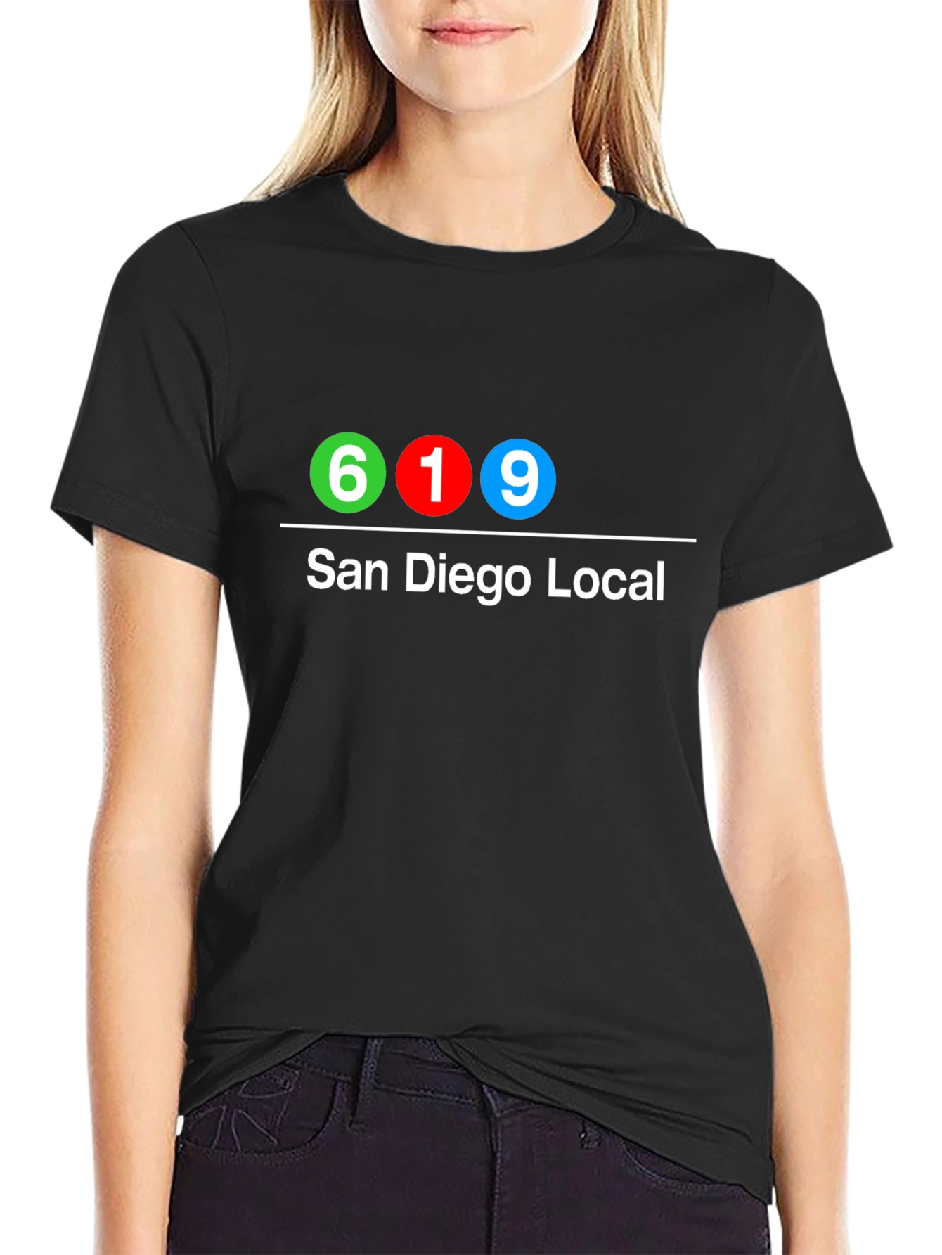 San Diego Local T-Shirt - 619 Area Code Pride