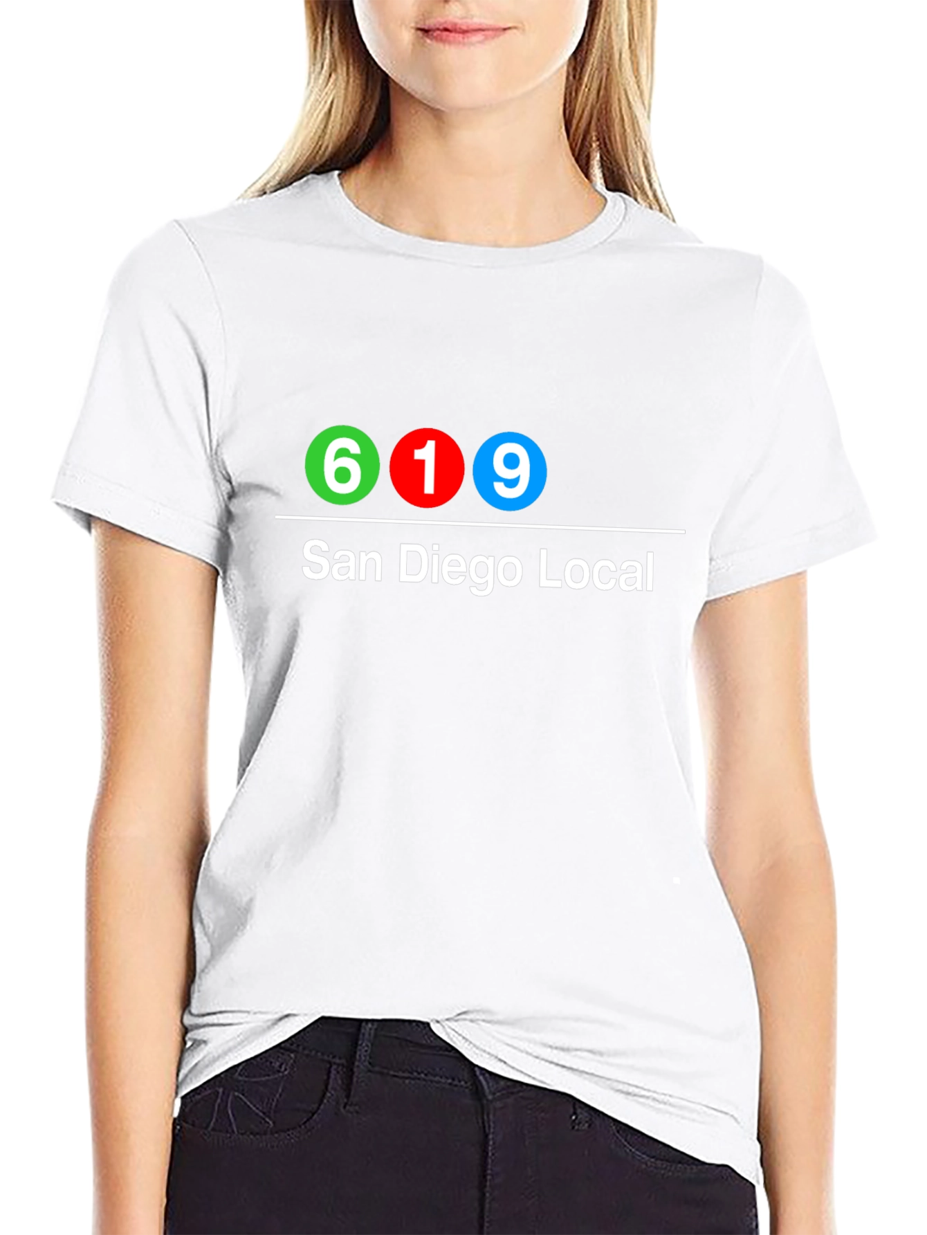 San Diego Local T-Shirt - 619 Area Code Pride